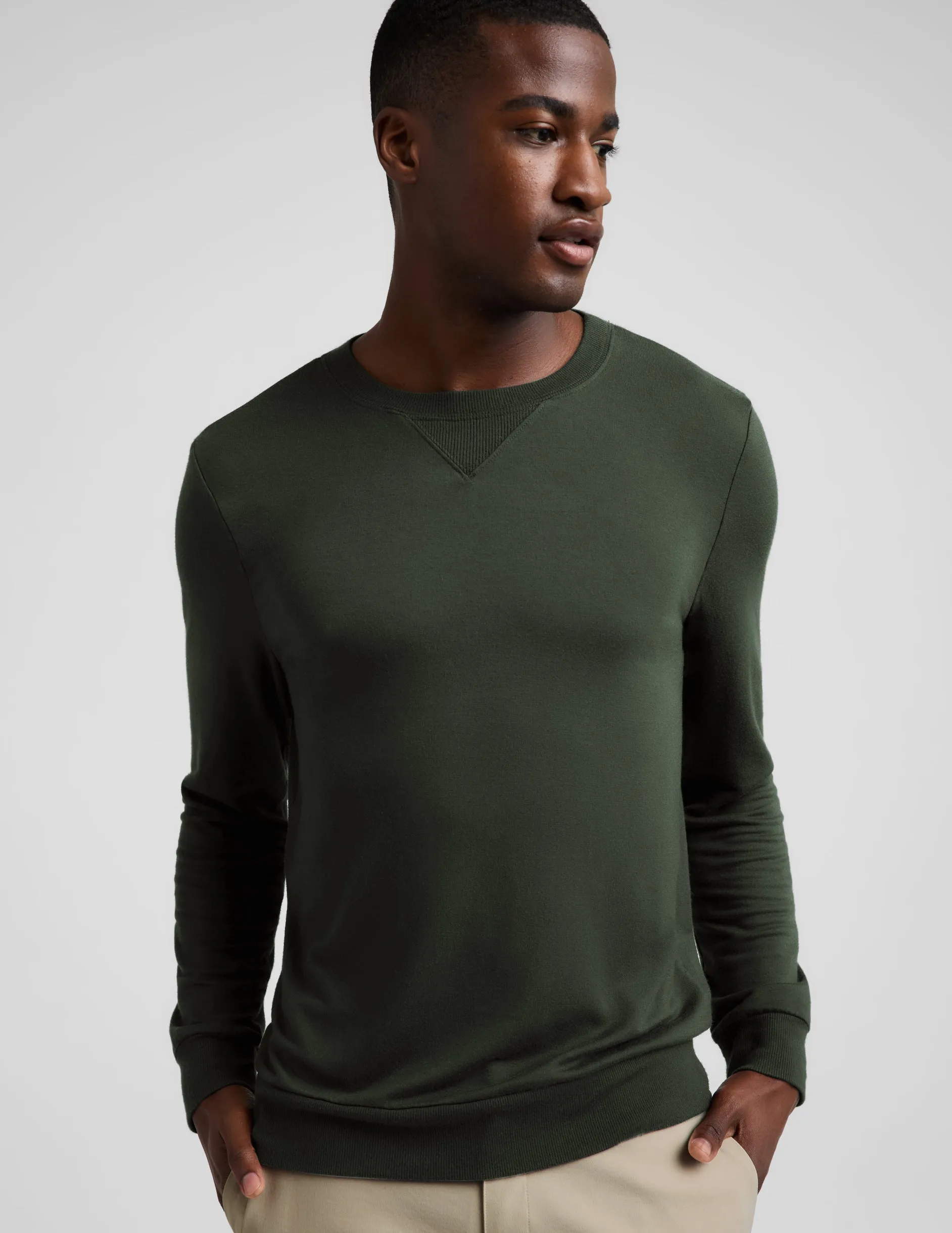 Always Beyond Men's Crew Pullover sold by Beyond Yoga product image thumbnail 2