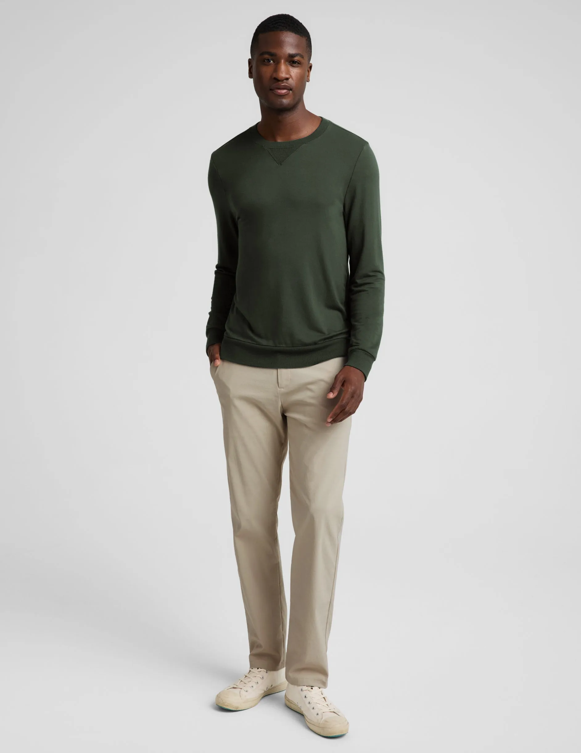 Always Beyond Men's Crew Pullover sold by Beyond Yoga product image thumbnail 3