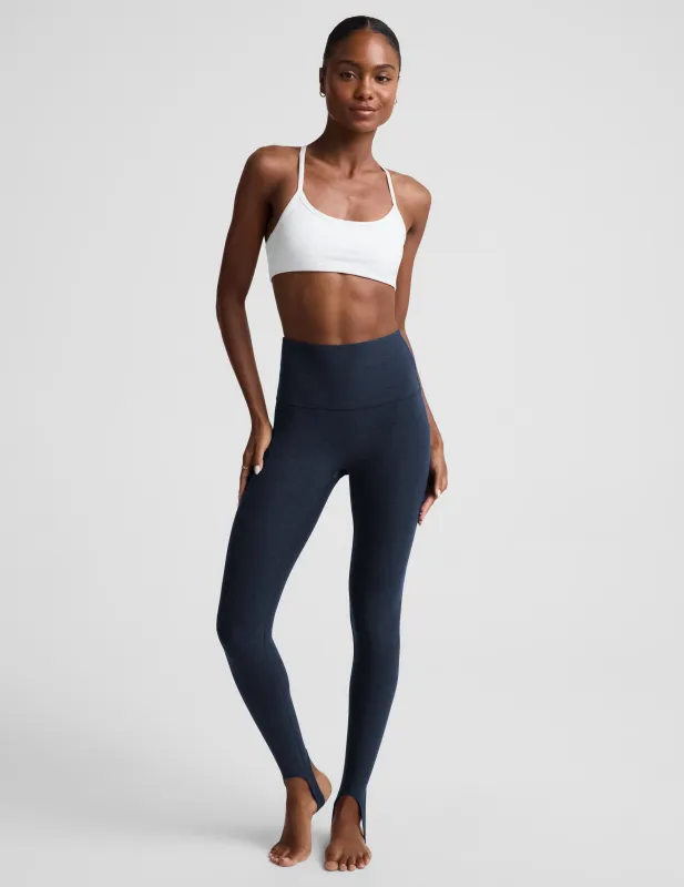 Spacedye™ Stirrup High Waisted Midi Legging made by Beyond Yoga