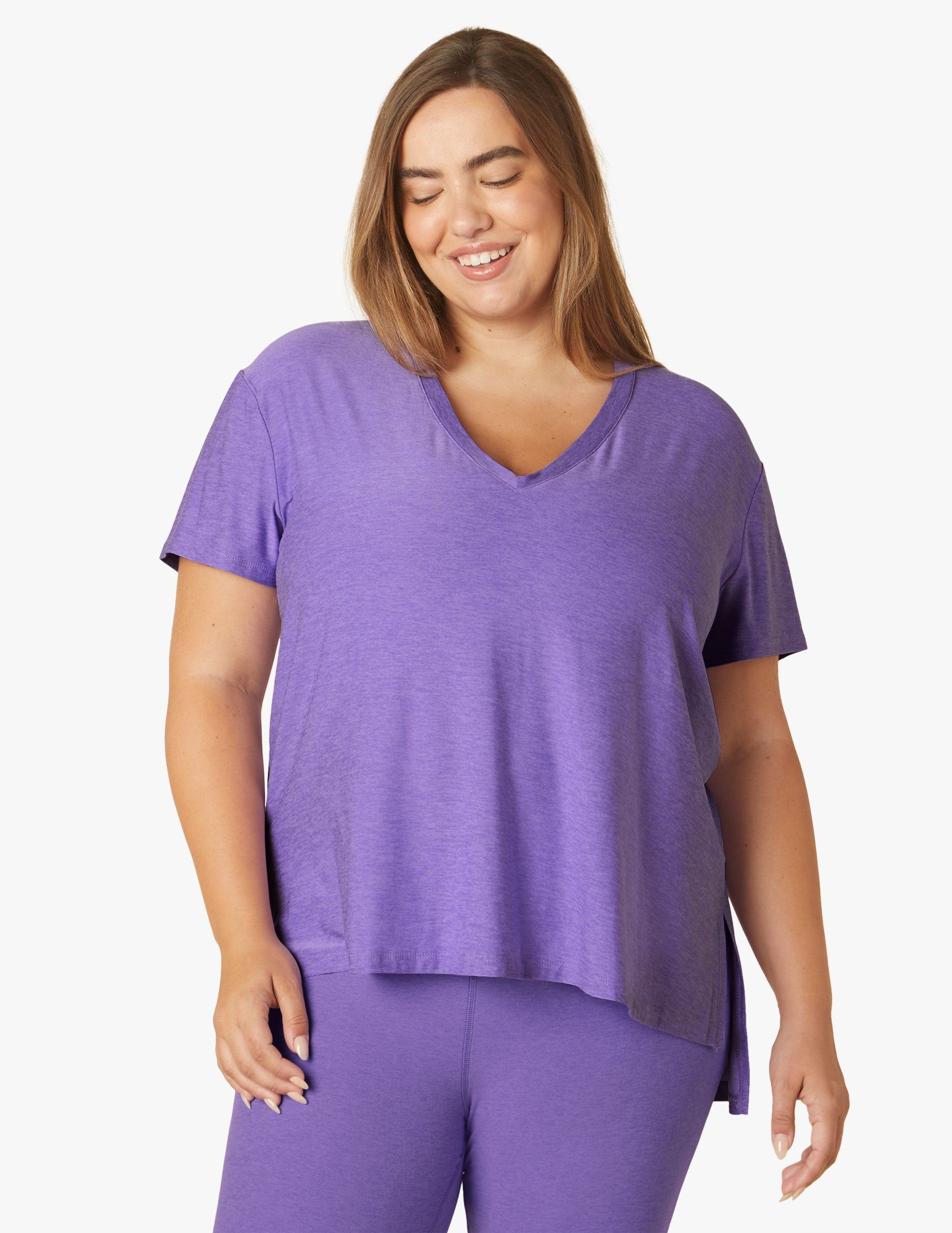 Featherweight Split Up Long Tee sold by Beyond Yoga product image thumbnail 5