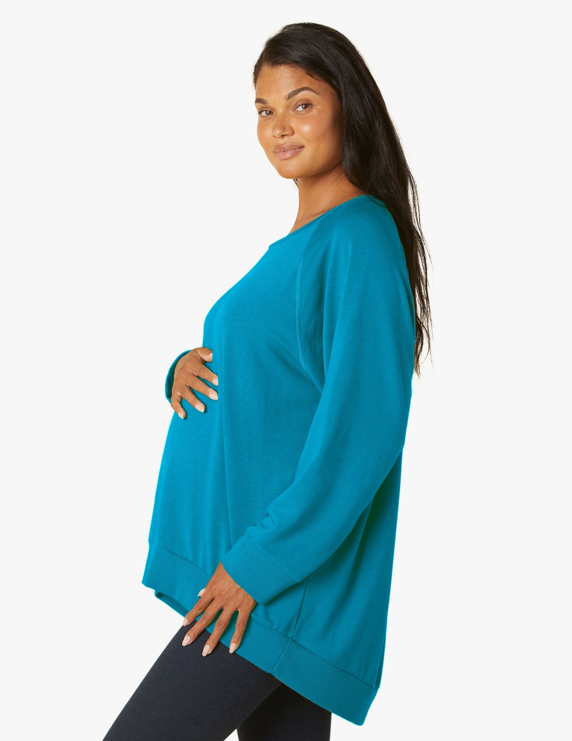 Favorite Raglan Maternity Pullover sold by Beyond Yoga