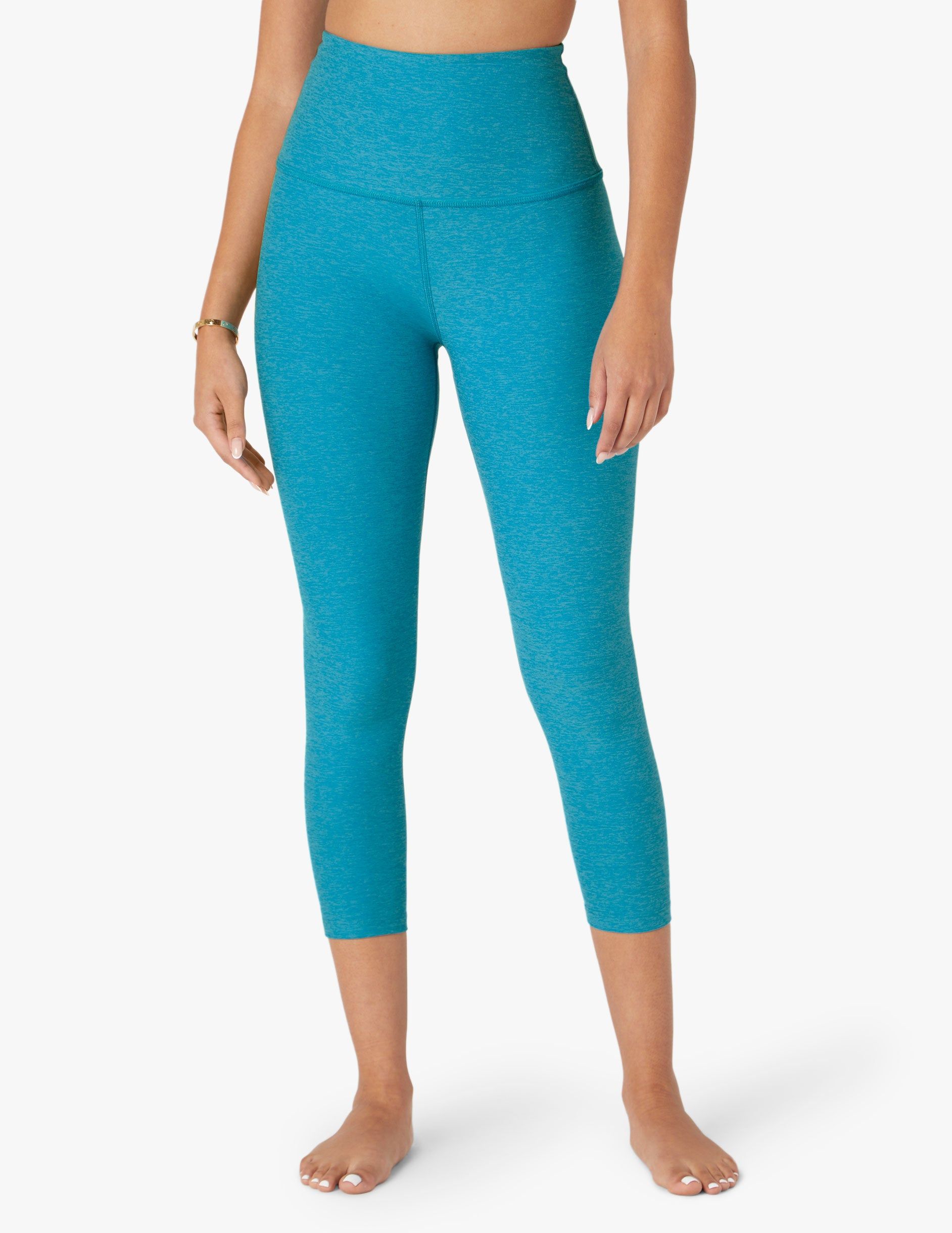 Spacedye Walk And Talk High Waisted Capri Legging sold by Beyond Yoga