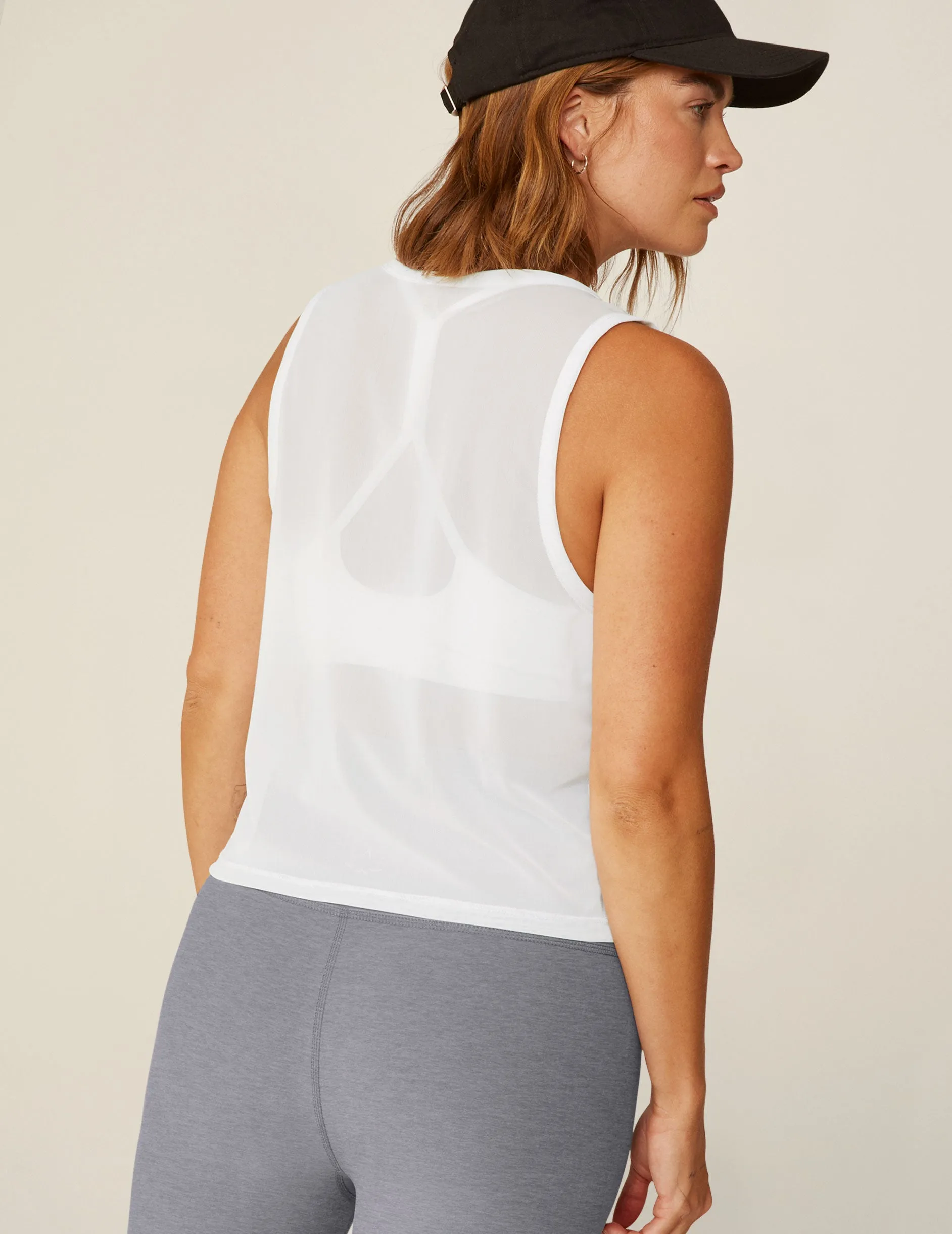 Show Off Mesh Tank sold by Beyond Yoga product image thumbnail 2