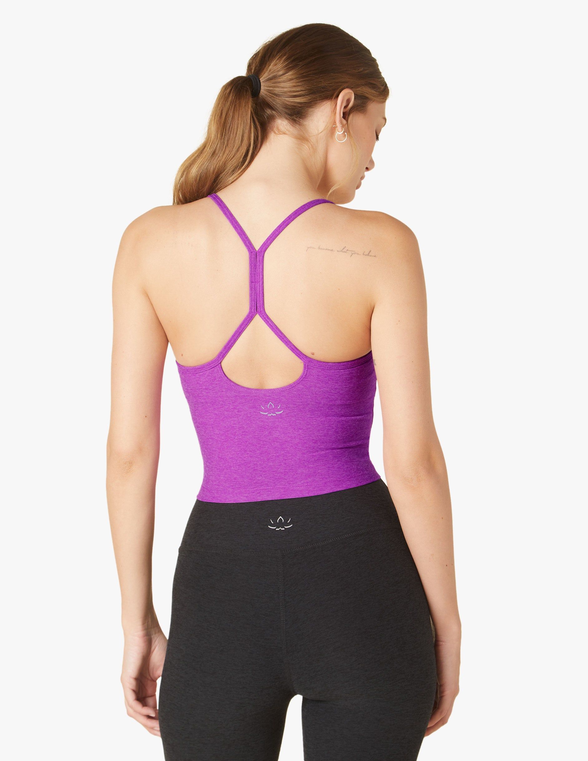 Spacedye Slim Racerback Cropped Tank sold by Beyond Yoga product image thumbnail 4