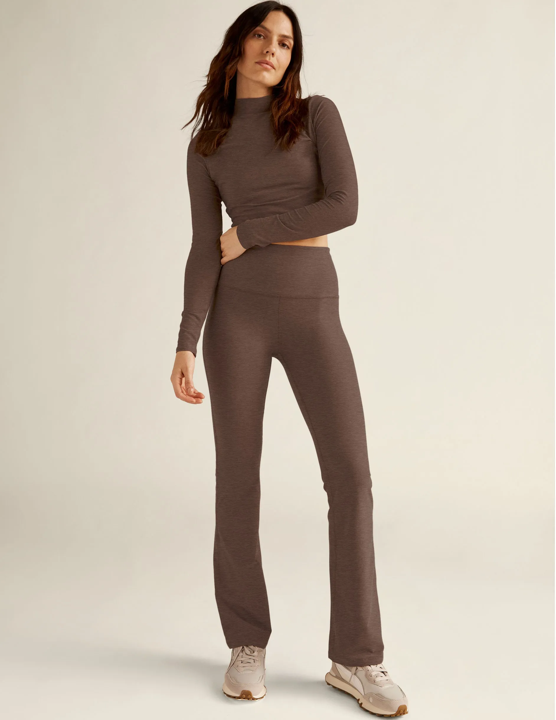 Spacedye Practice High Waisted Bootcut Pant sold by Beyond Yoga product image thumbnail 5