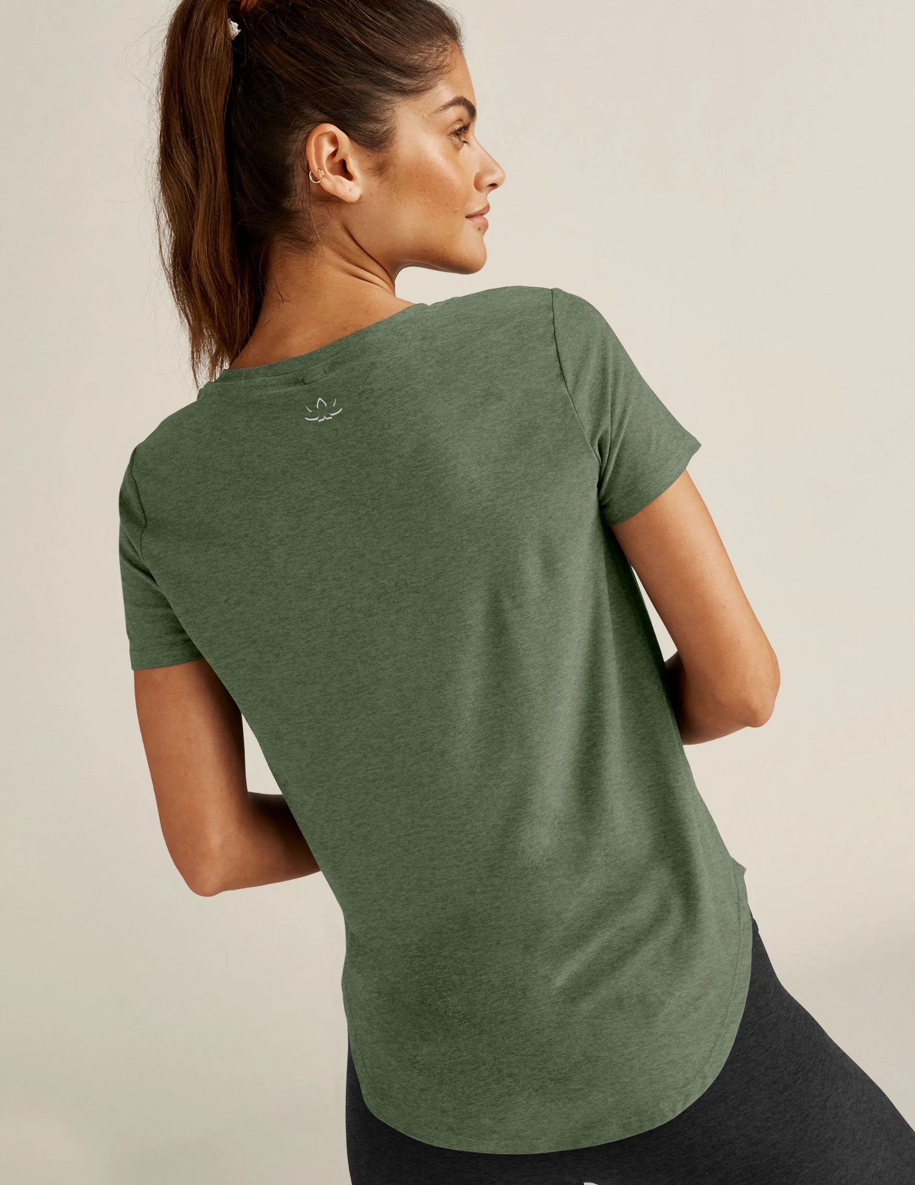 Featherweight On The Down Low Tee sold by Beyond Yoga product image thumbnail 3