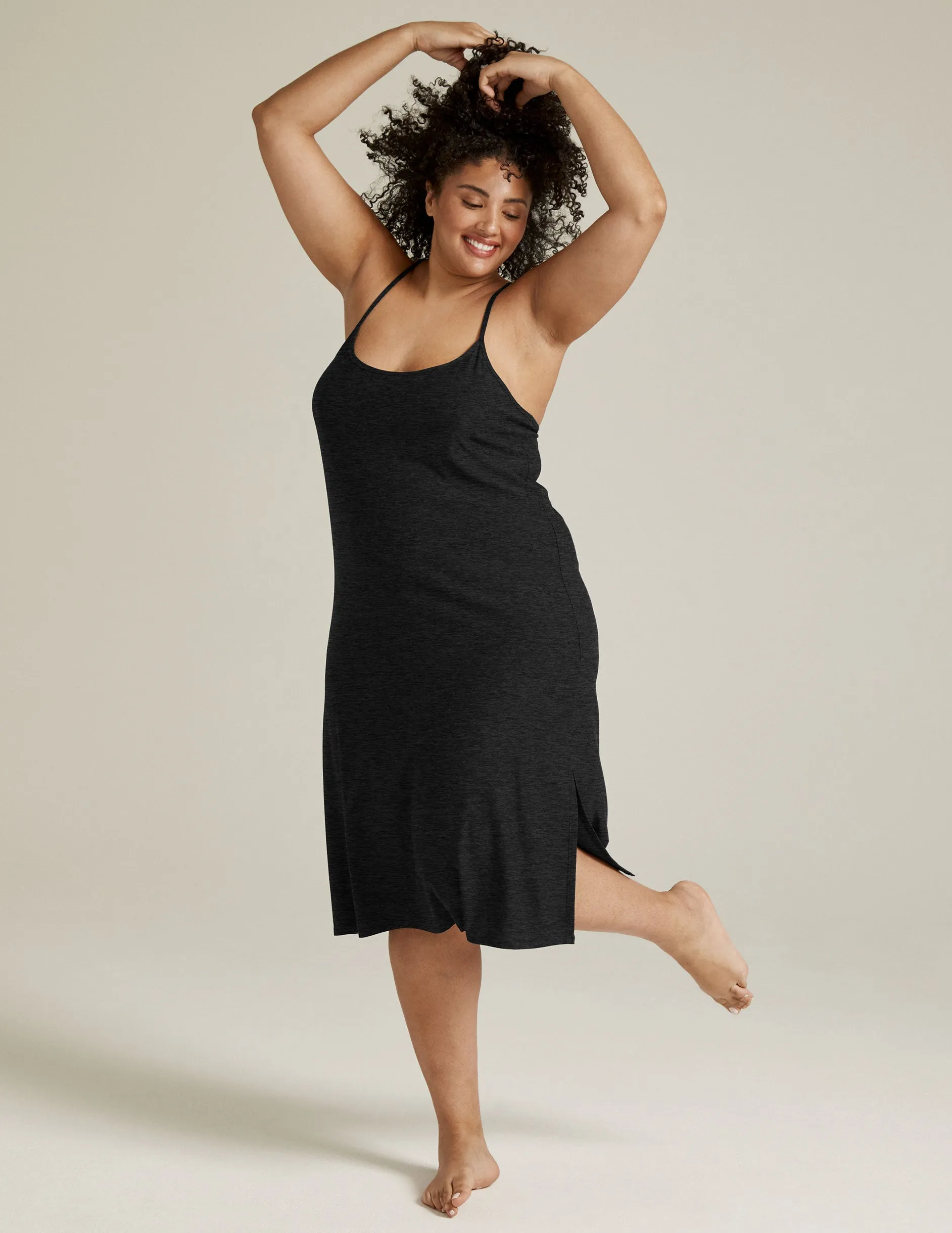 Featherweight Soft Slumber Midi Sleep Dress sold by Beyond Yoga product image thumbnail 4