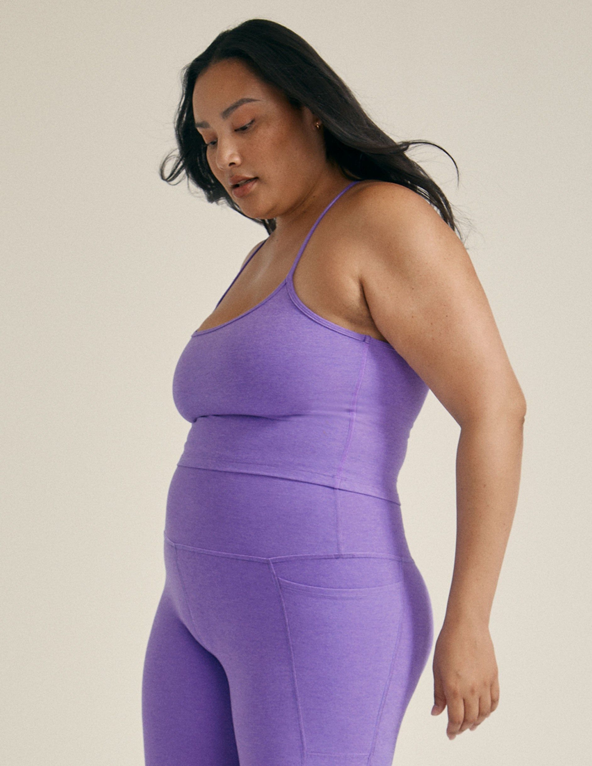 Spacedye Slim Racerback Cropped Tank sold by Beyond Yoga product image thumbnail 7