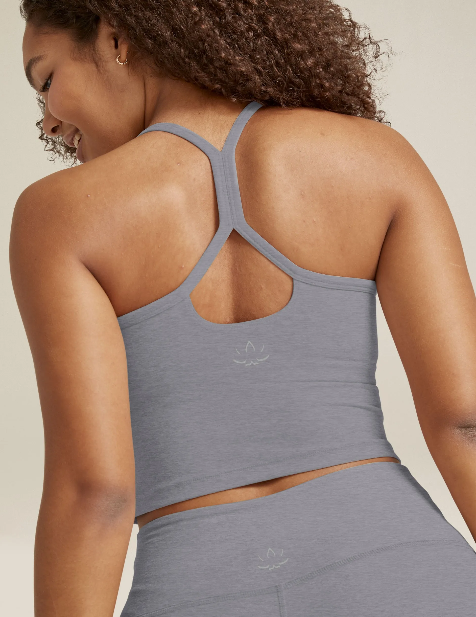 Spacedye Slim Racerback Cropped Tank sold by Beyond Yoga product image thumbnail 3