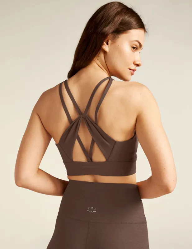 Spacedye Enlighten Long Line Bra made by Beyond Yoga