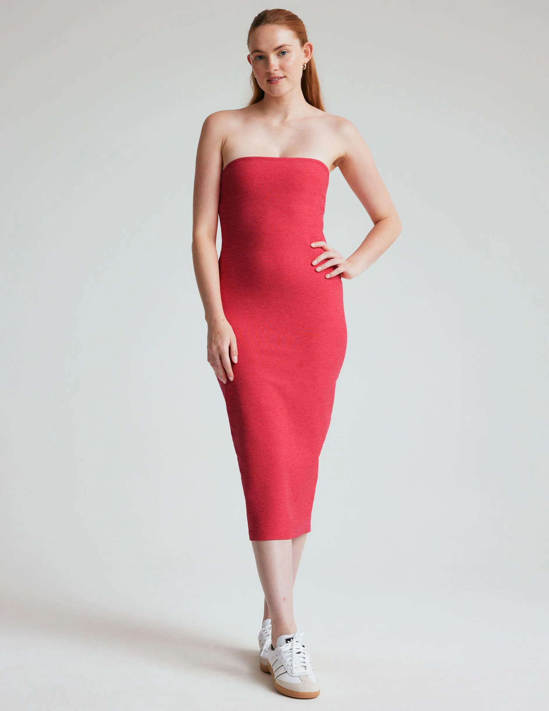 Spacedye Strapless Dress sold by Beyond Yoga