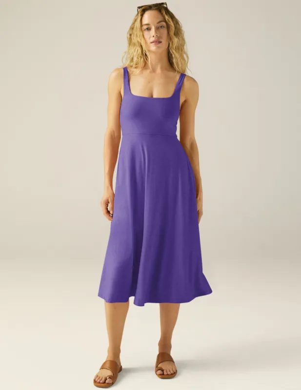 Featherweight At The Ready Square Neck Dress sold by Beyond Yoga