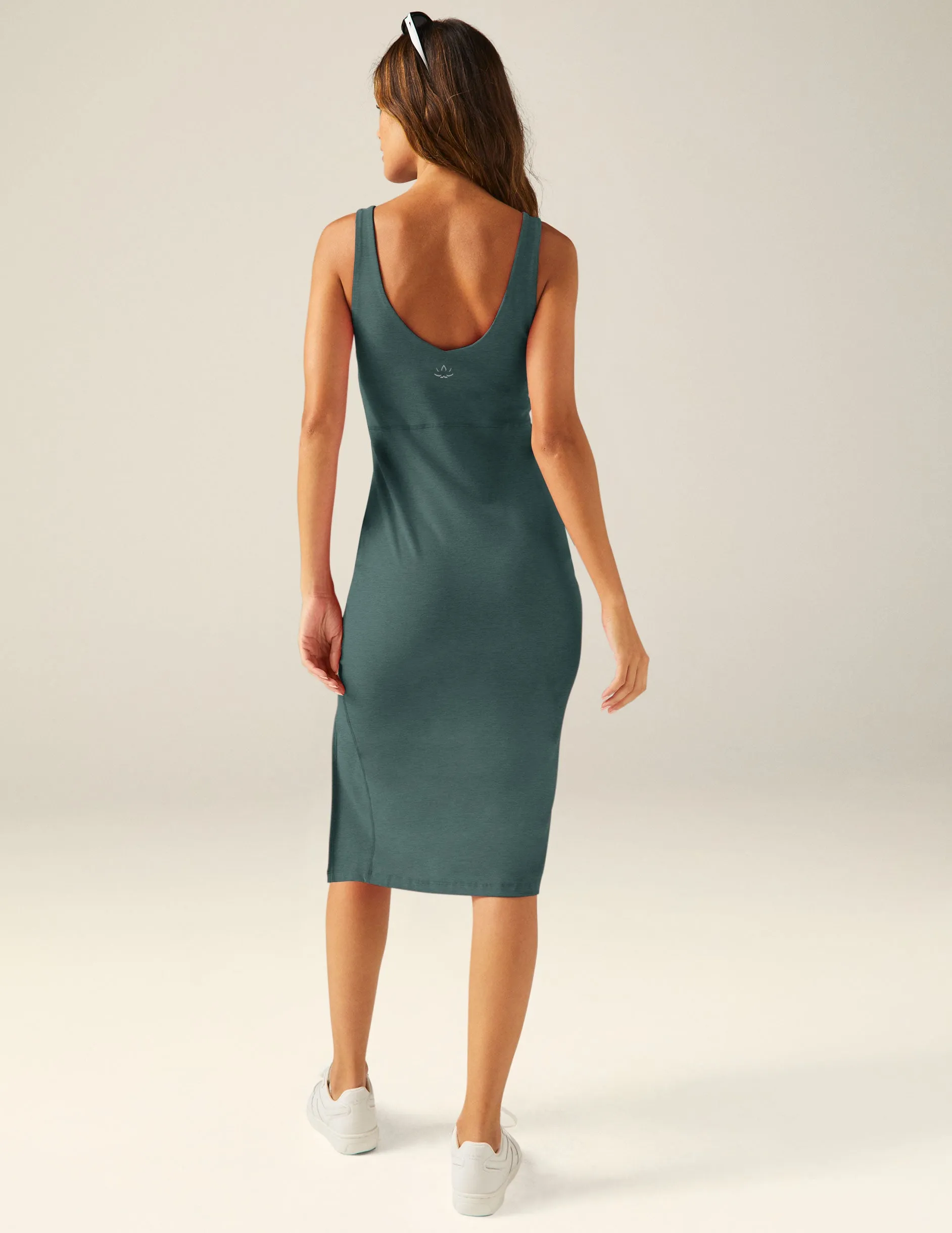 ribbed green midi dress Mint Green Ribbed Sleeveless Midi Dress – PinkBlush