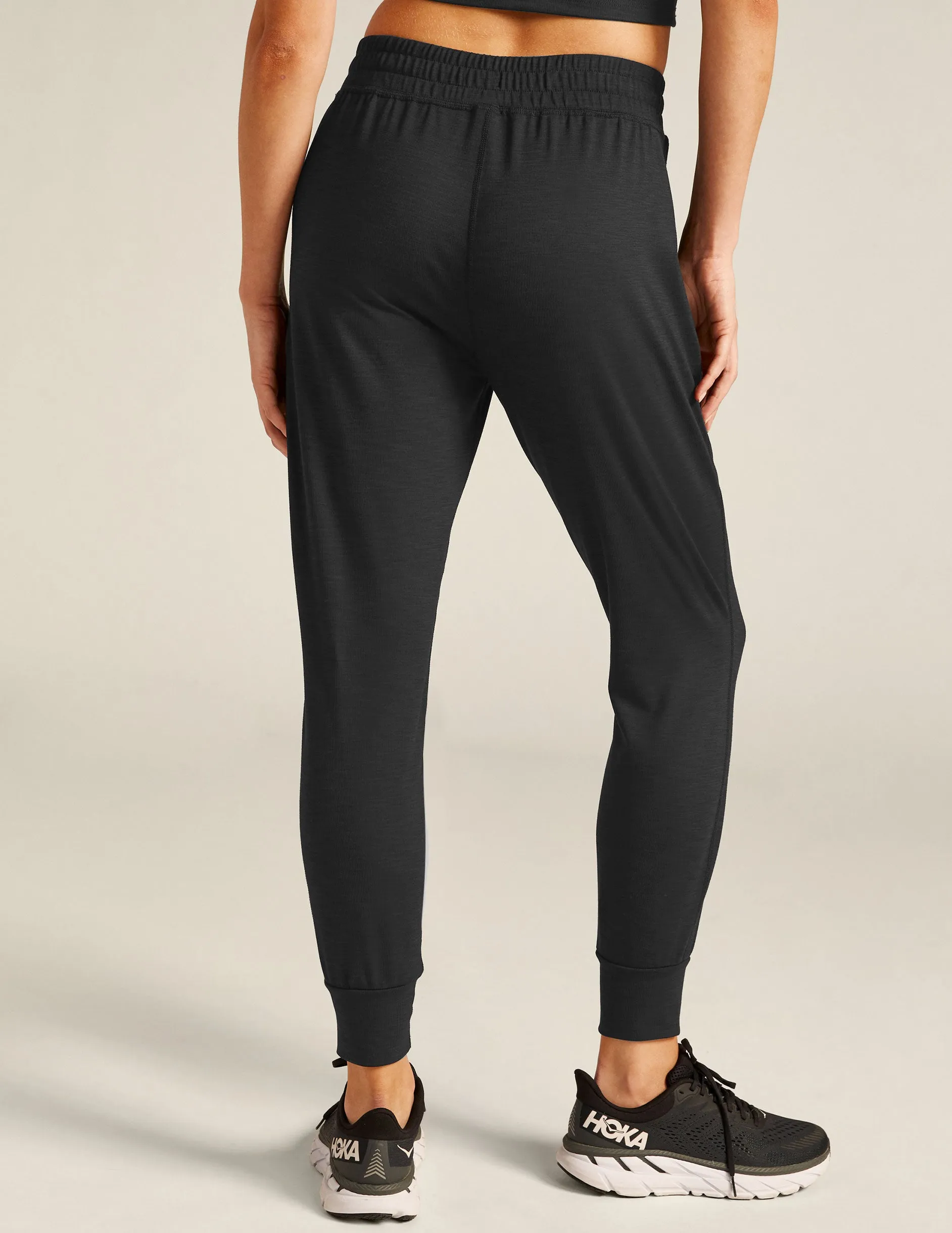 Heather Rib Street Jogger sold by Beyond Yoga product image thumbnail 3