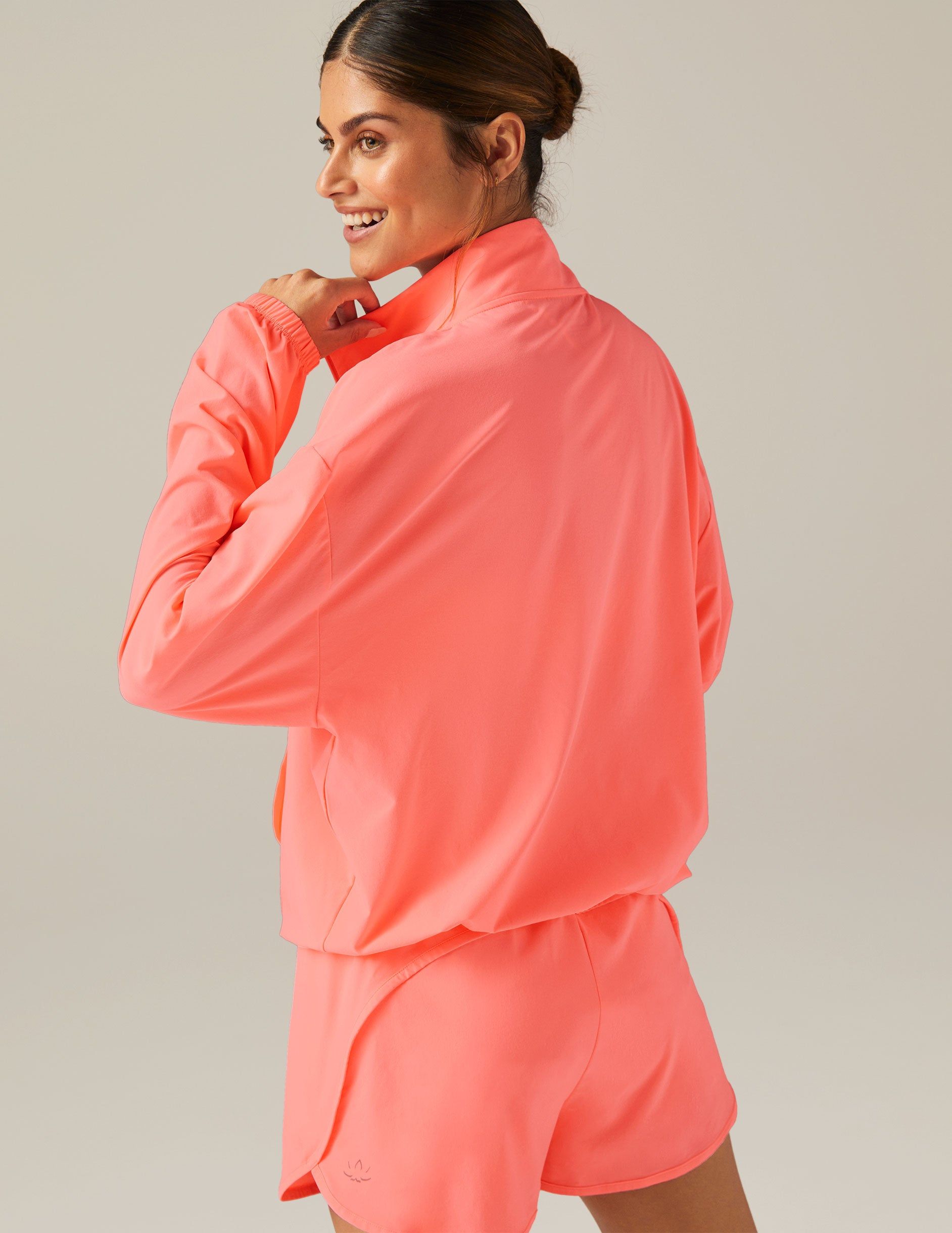 Stretch Woven In Stride Half Zip Pullover sold by Beyond Yoga product image thumbnail 5