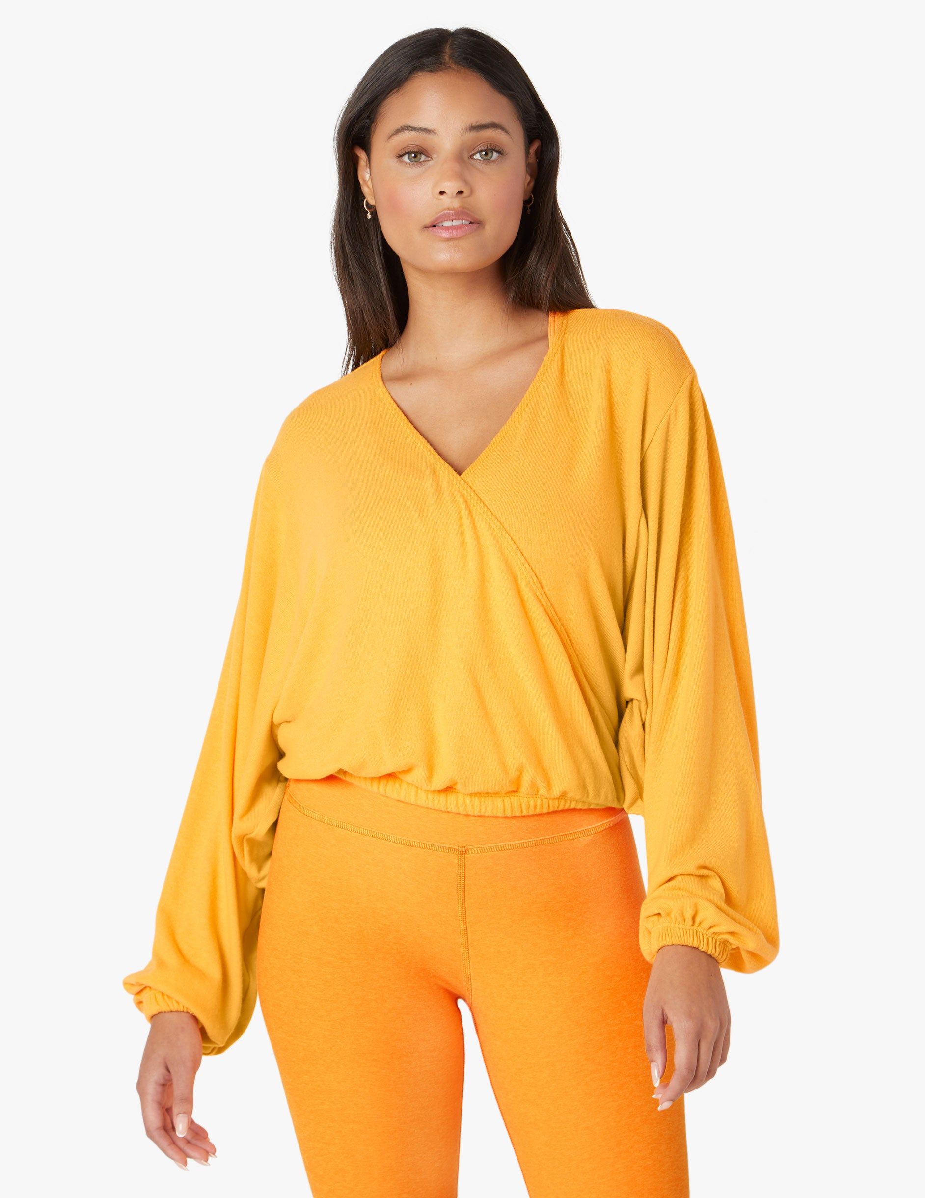 Wrapped Up Pullover sold by Beyond Yoga