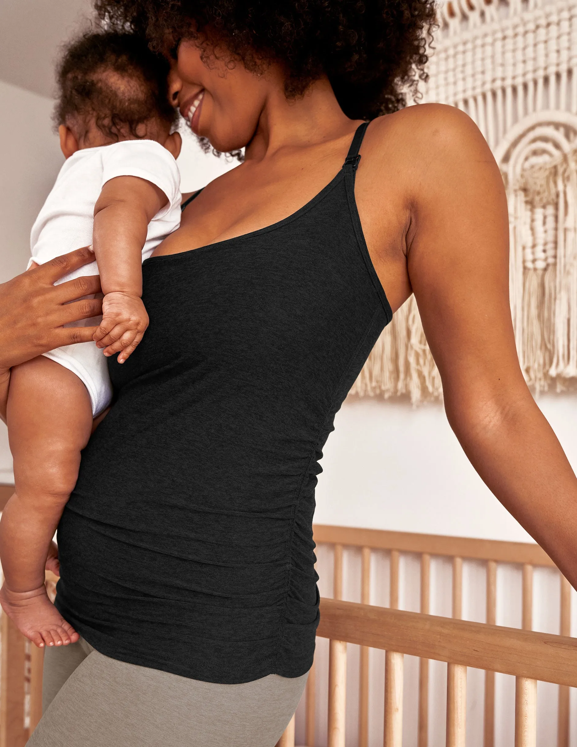 Featherweight Clip And Cuddle Nursing Cami sold by Beyond Yoga product image thumbnail 4