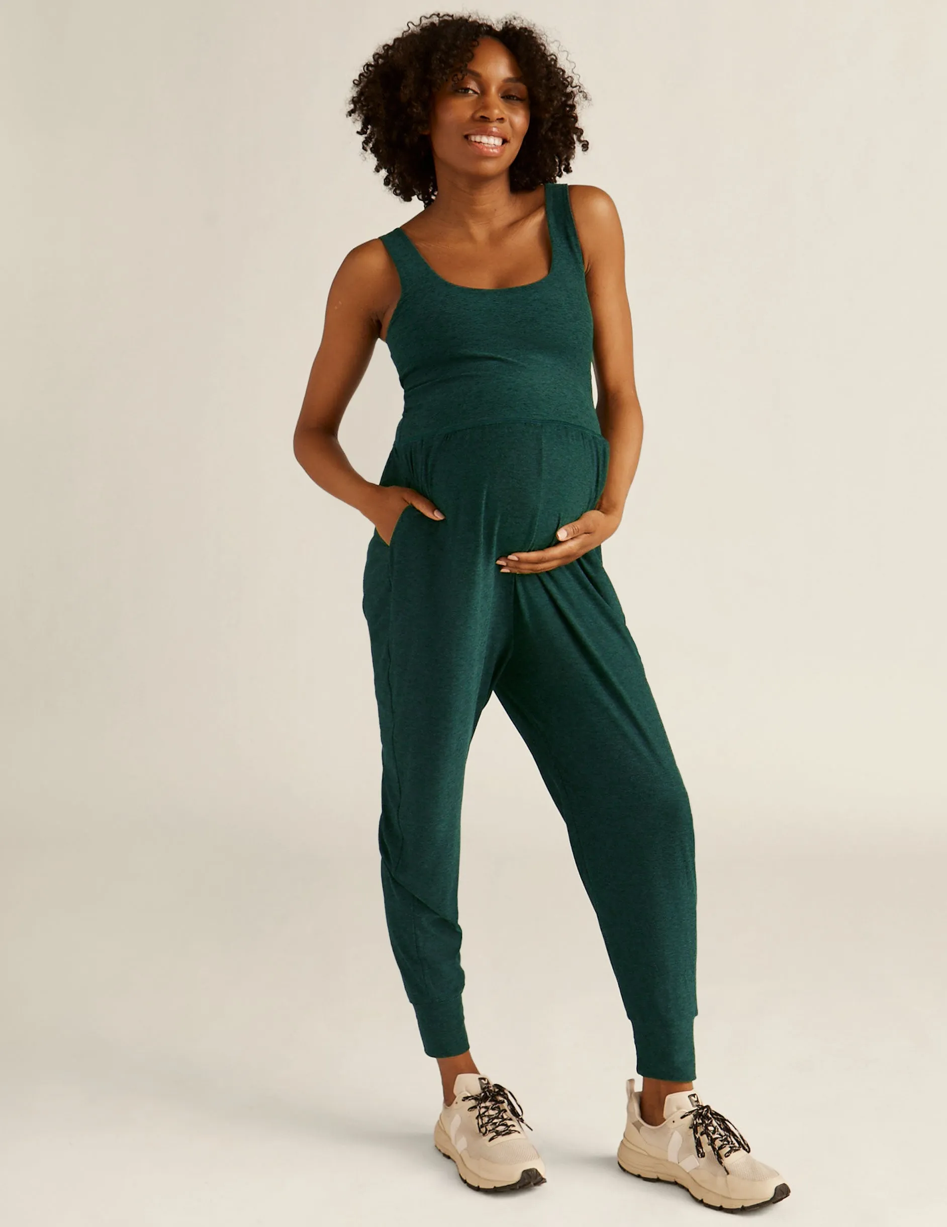 Spacedye Grow In Comfort Maternity Jumpsuit sold by Beyond Yoga product image thumbnail 2