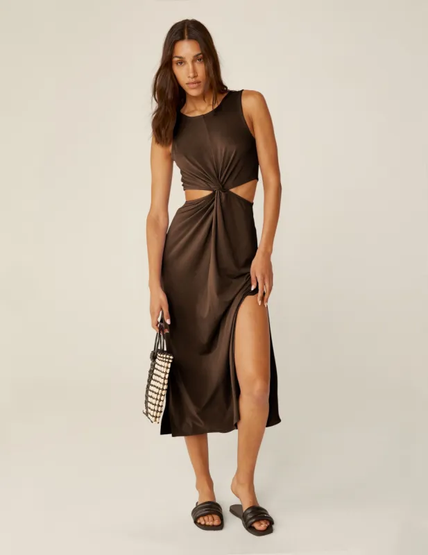 Around The World Front Twist Dress sold by Beyond Yoga