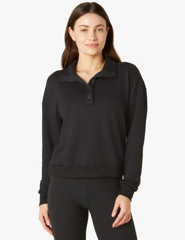 East Coast Button Pullover sold by Beyond Yoga