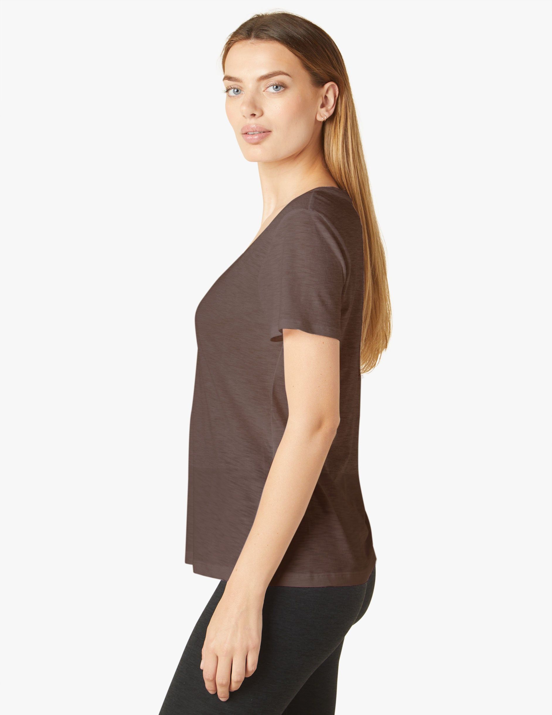 Signature V-Neck Tee sold by Beyond Yoga product image thumbnail 3