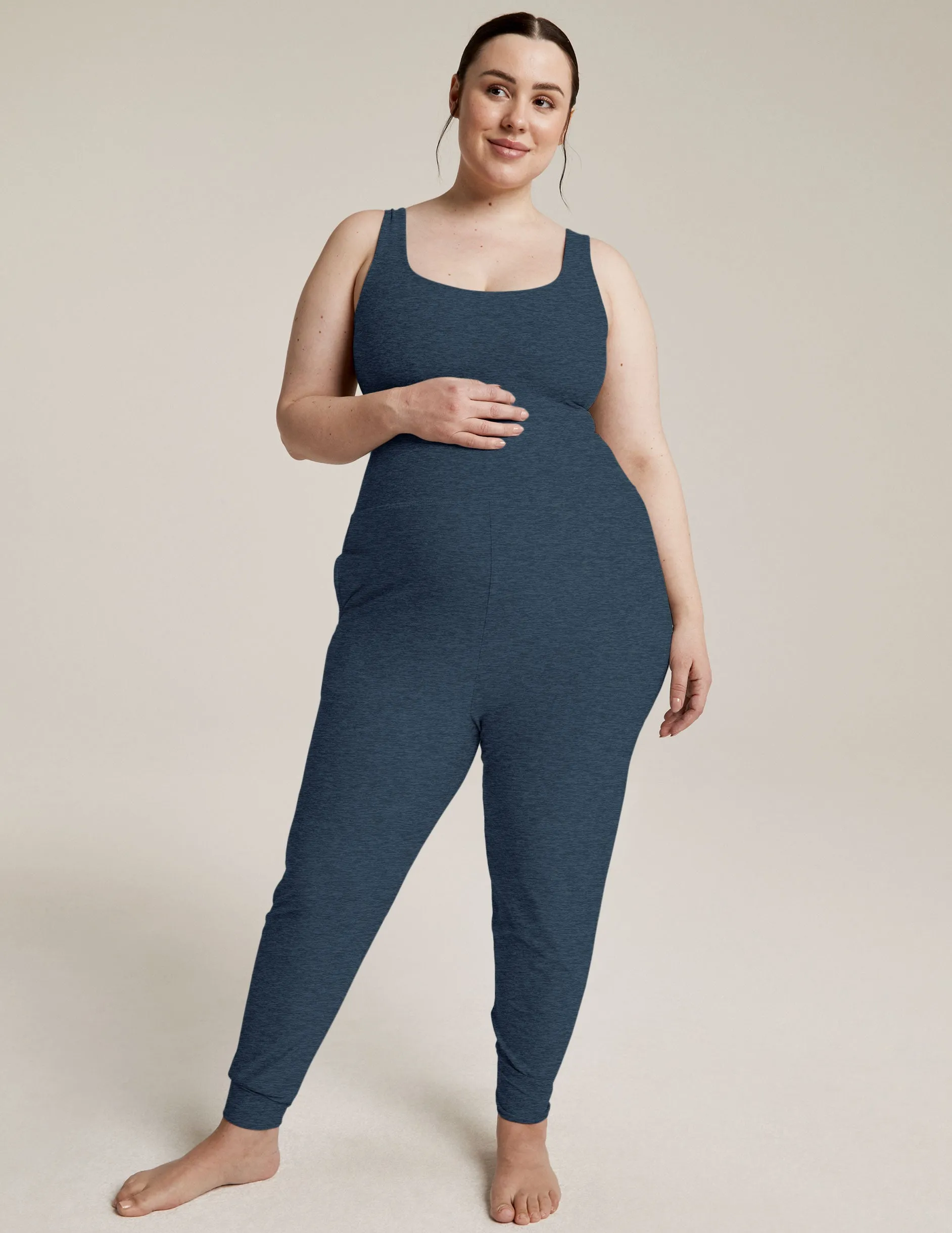 Spacedye Grow In Comfort Maternity Jumpsuit sold by Beyond Yoga product image thumbnail 2
