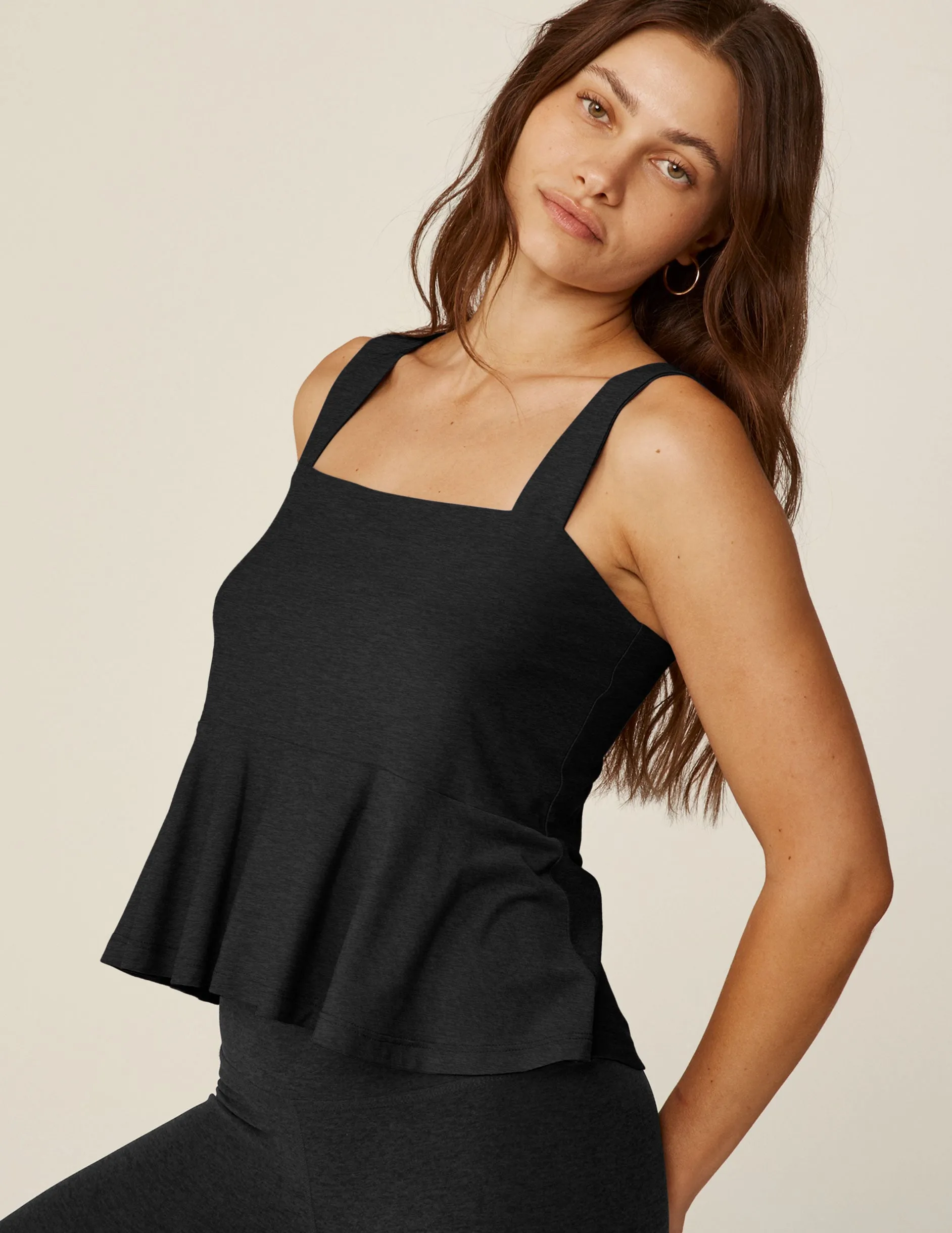 Featherweight Flounce Tank sold by Beyond Yoga product image thumbnail 2