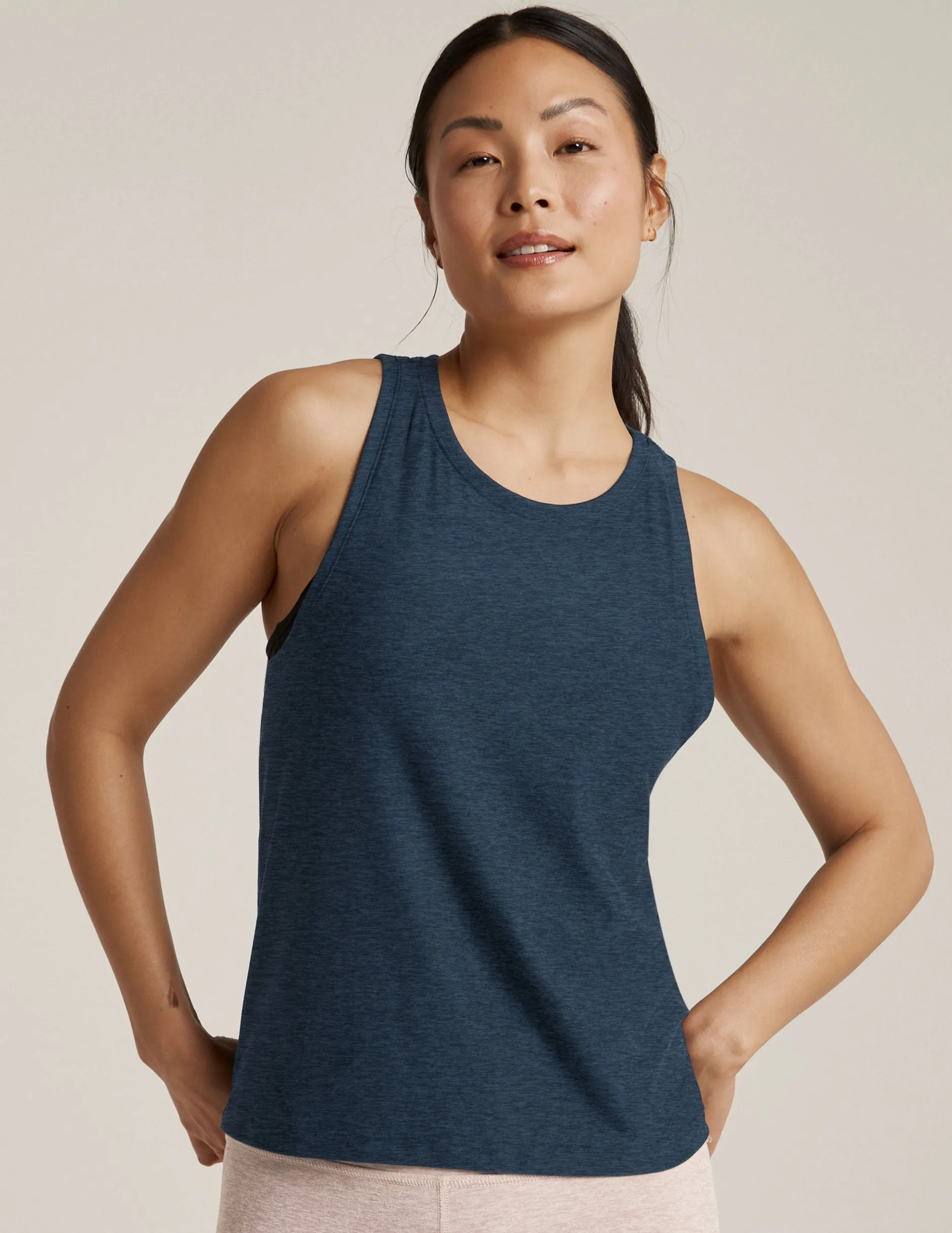 Featherweight Rebalance Tank sold by Beyond Yoga