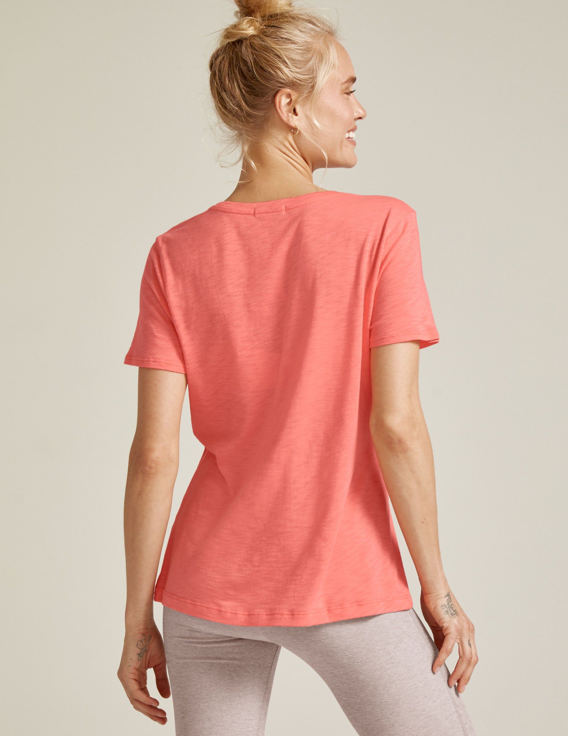 Signature V-Neck Tee sold by Beyond Yoga product image thumbnail 3