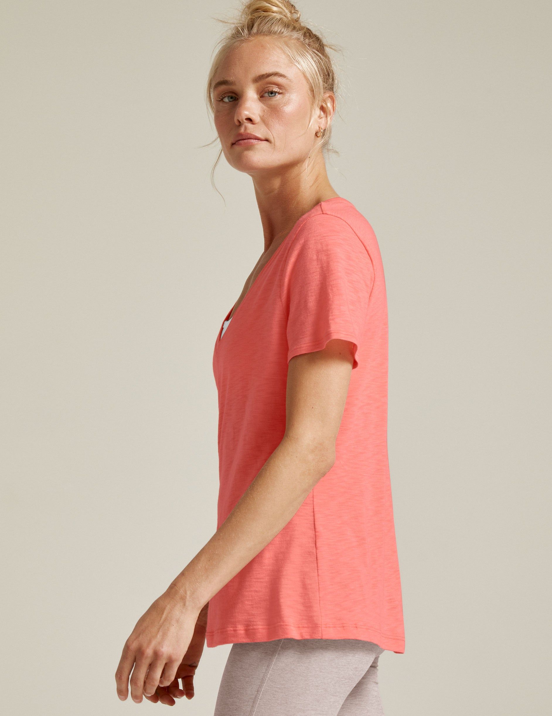 Signature V-Neck Tee sold by Beyond Yoga product image thumbnail 2