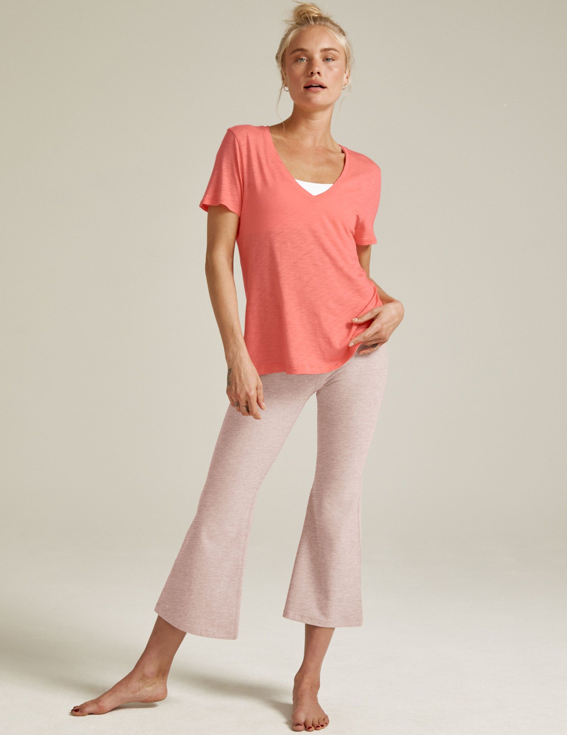 Signature V-Neck Tee sold by Beyond Yoga product image thumbnail 4