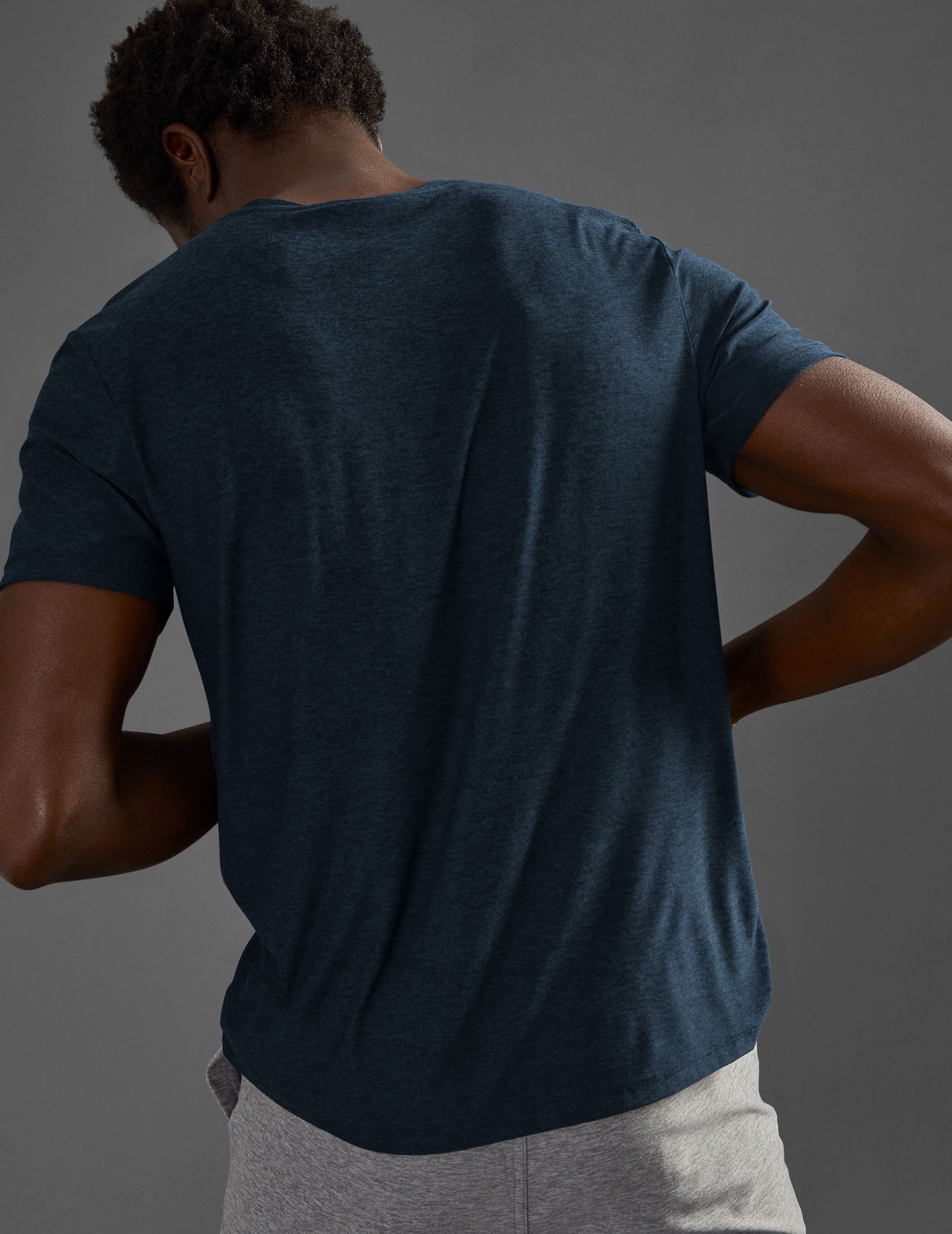 Featherweight Always Beyond Men's Crew Tee sold by Beyond Yoga product image thumbnail 4