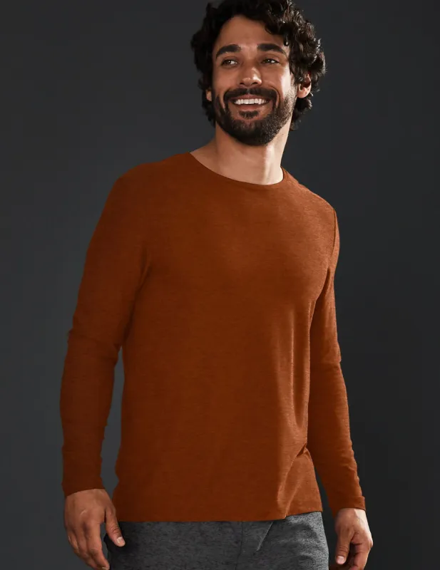 Featherweight Always Beyond Men's Long Sleeve Crew sold by Beyond Yoga