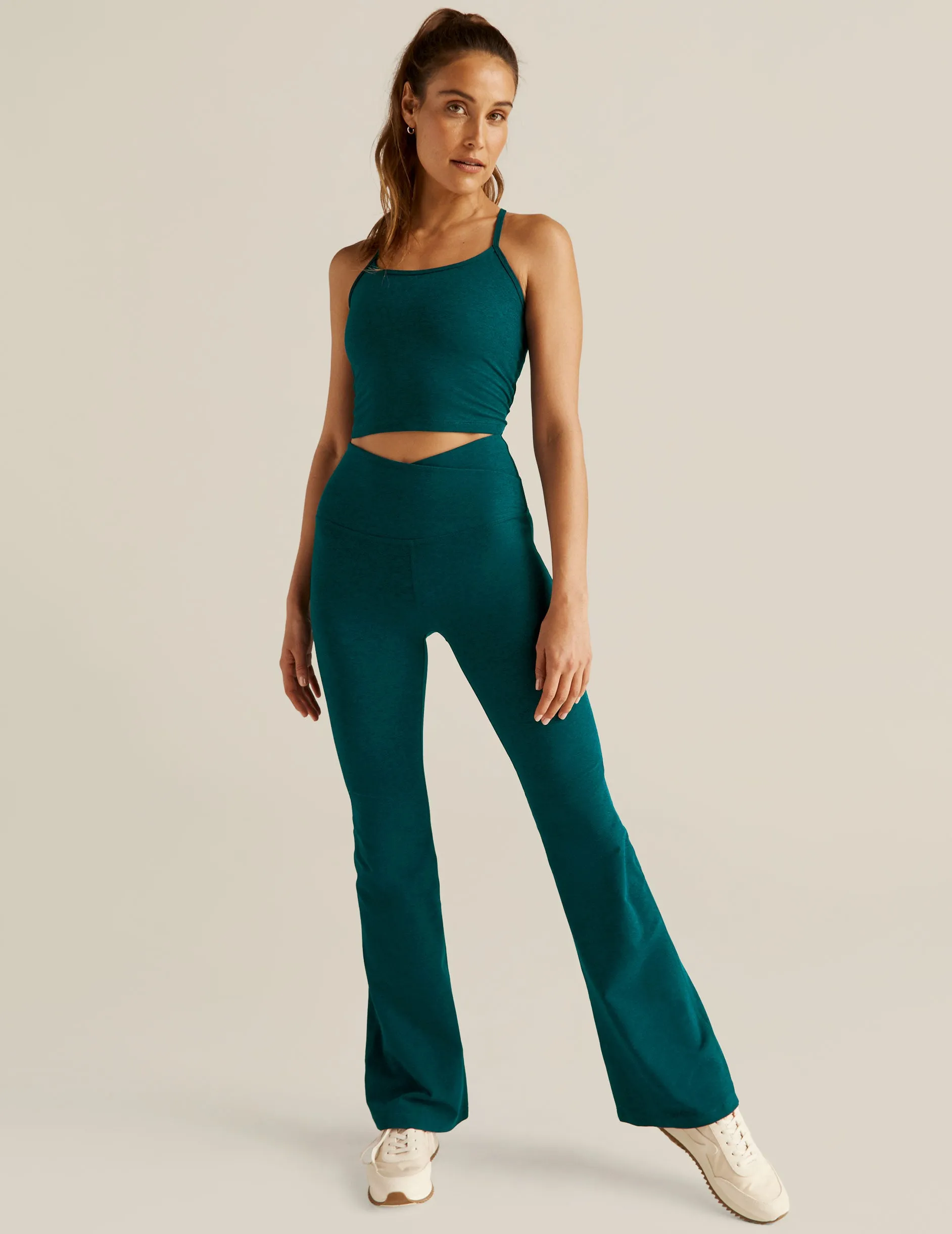 Spacedye Slim Racerback Cropped Tank sold by Beyond Yoga product image thumbnail 4