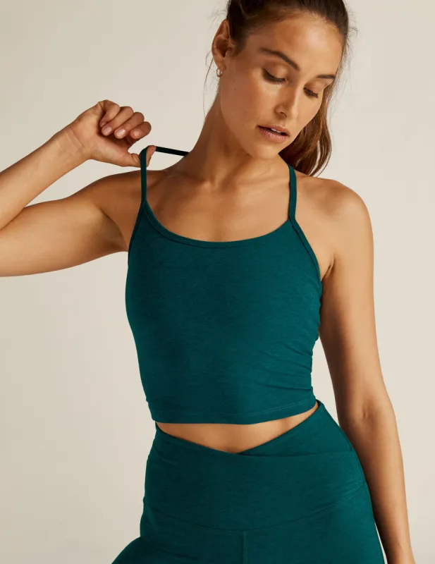 Spacedye Slim Racerback Cropped Tank sold by Beyond Yoga