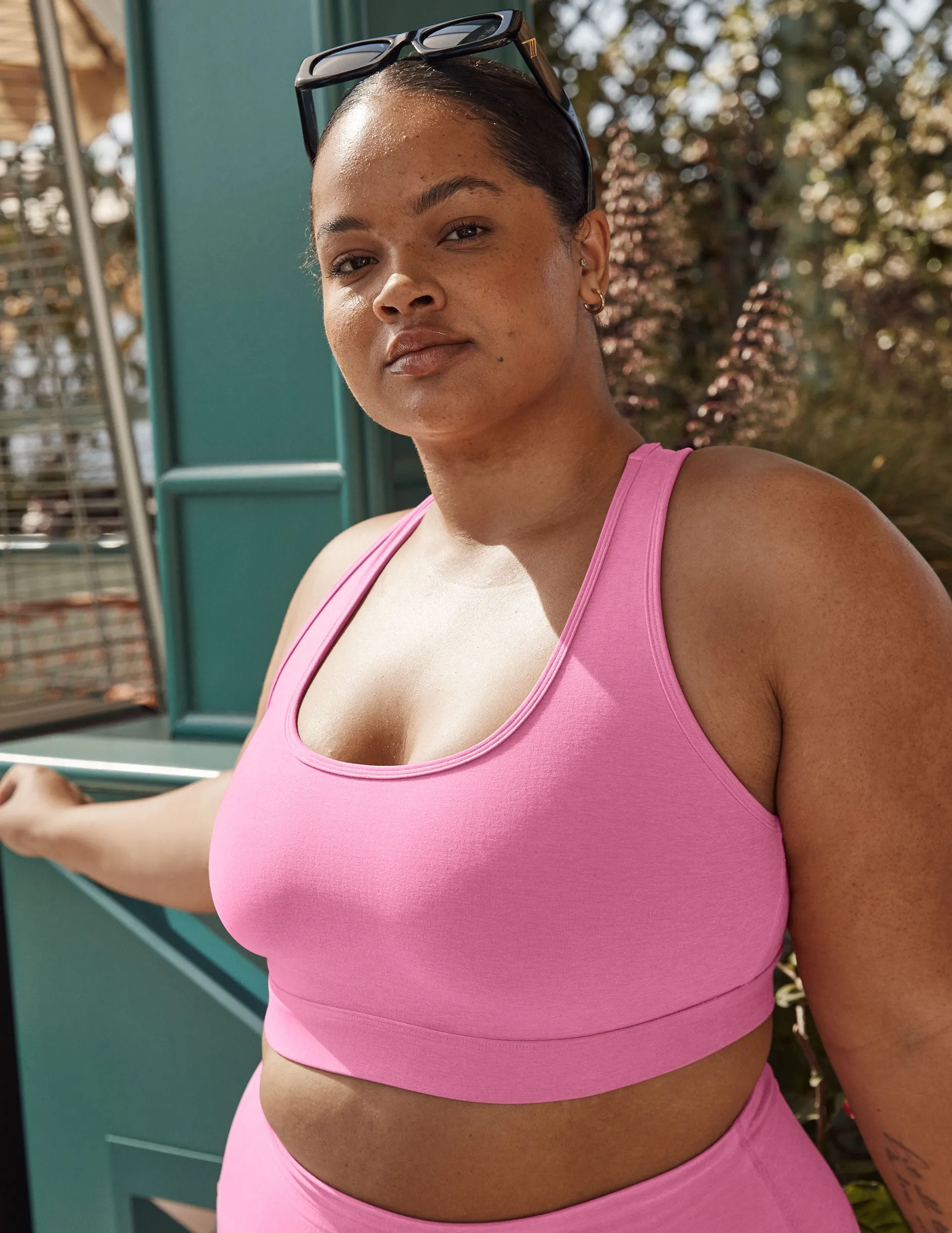 Spacedye Got Your Back Bra sold by Beyond Yoga