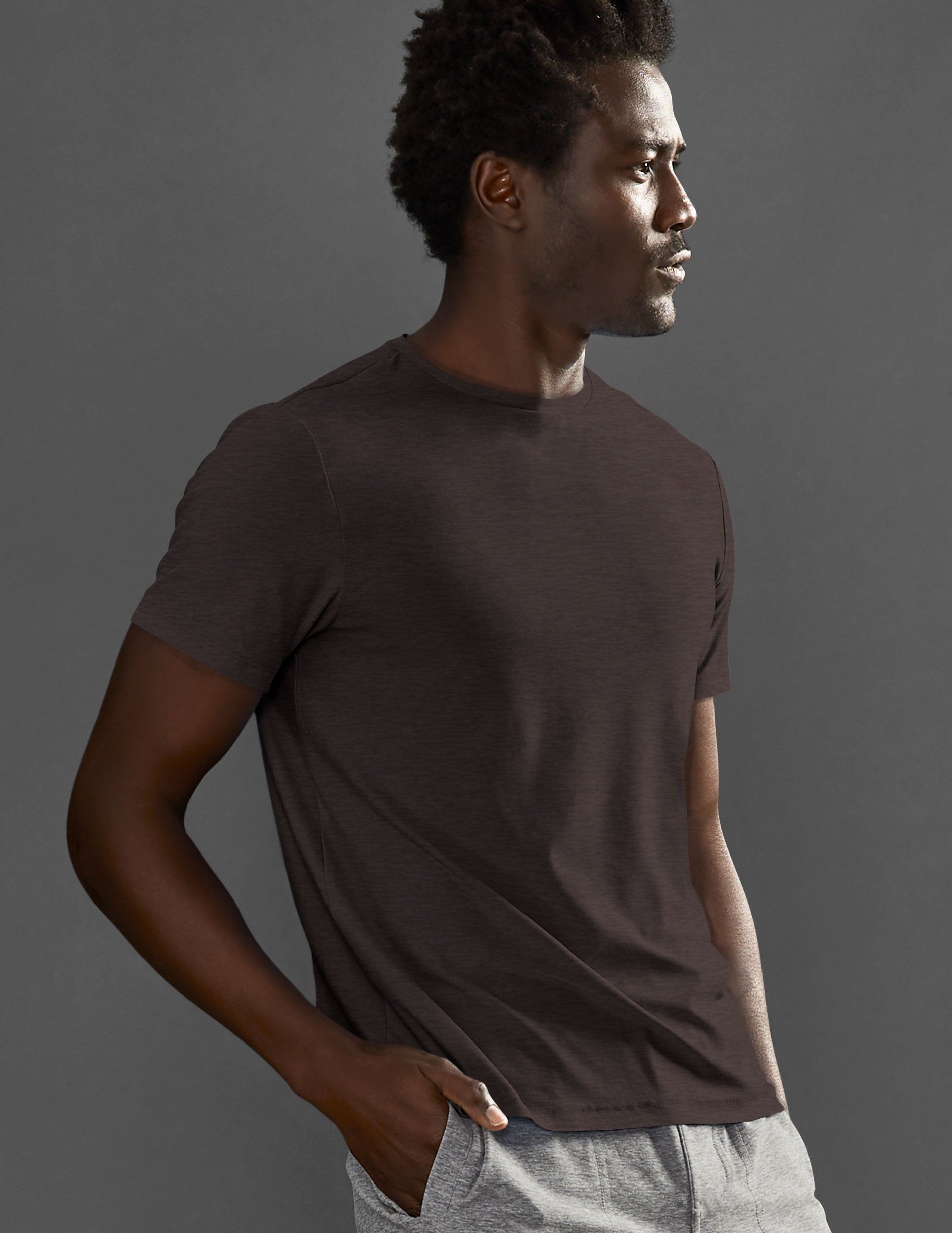 Featherweight Always Beyond Men's Crew Tee sold by Beyond Yoga product image thumbnail 2