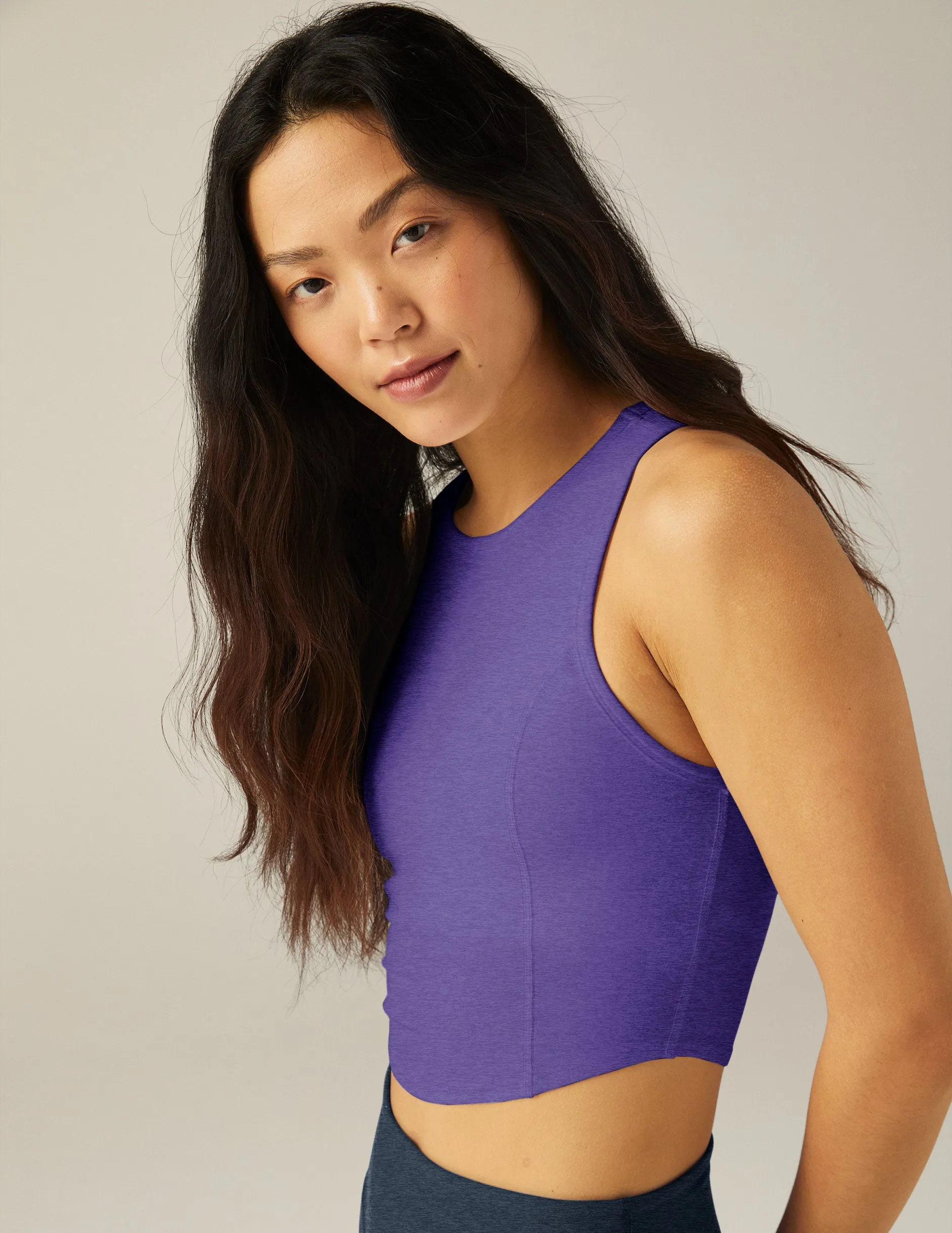 Spacedye Motivate Cropped Tank sold by Beyond Yoga product image thumbnail 3