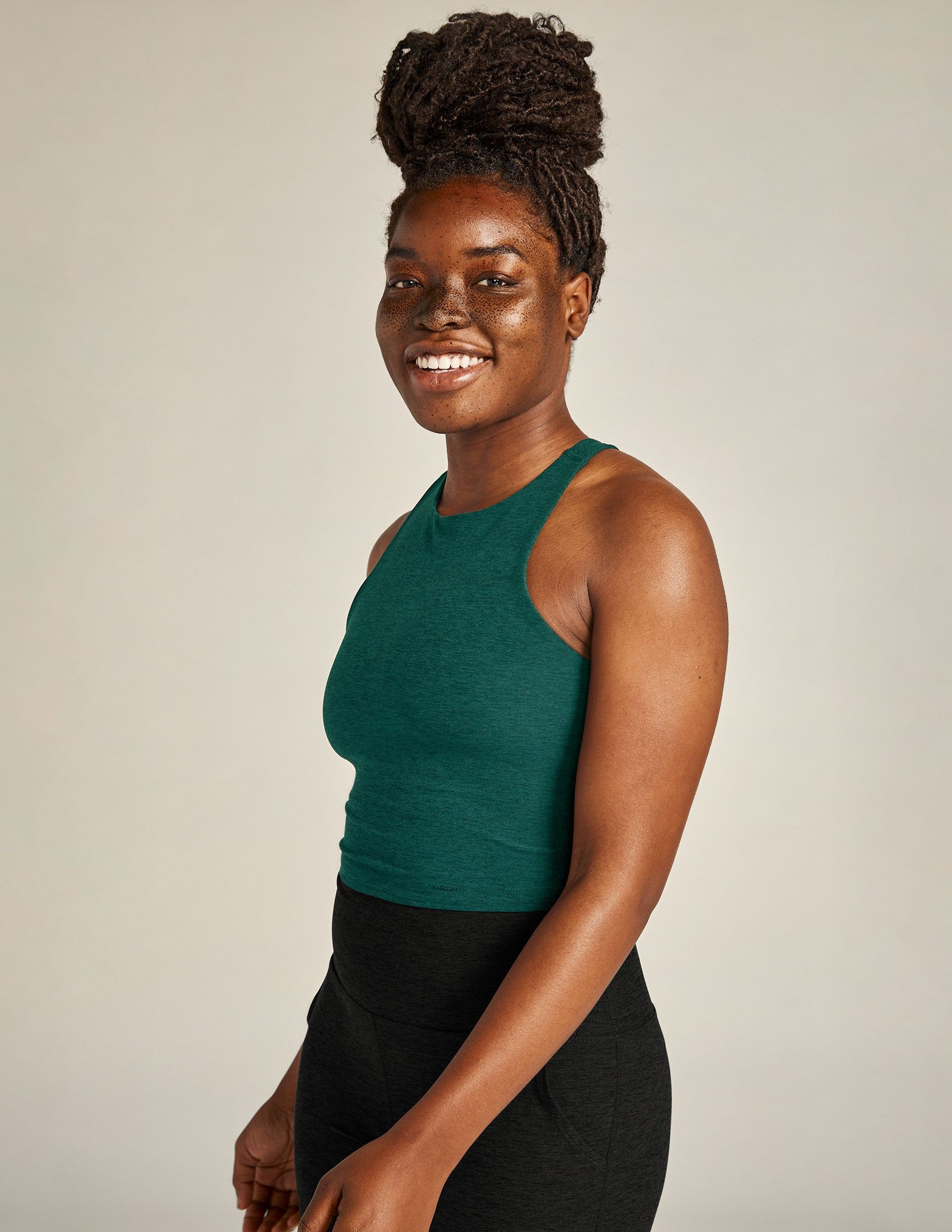 Spacedye Refocus Cropped Tank sold by Beyond Yoga product image thumbnail 2