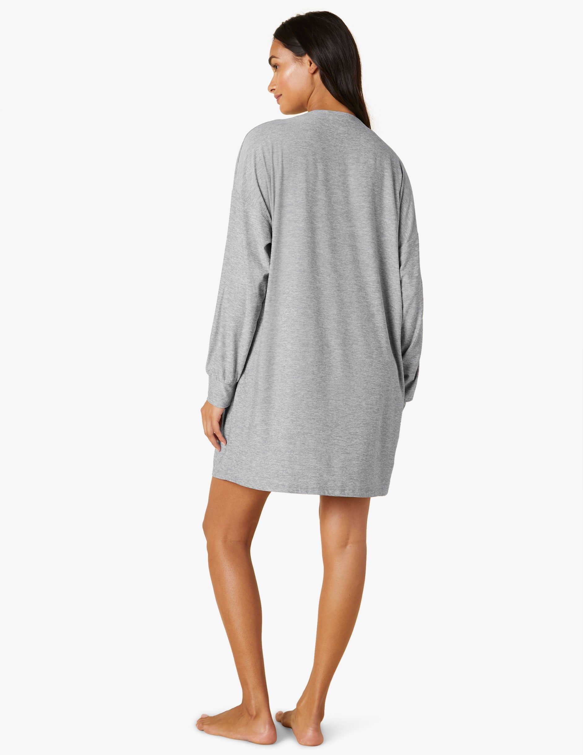 Featherweight Oversized Henley Sleep Shirt sold by Beyond Yoga product image thumbnail 4