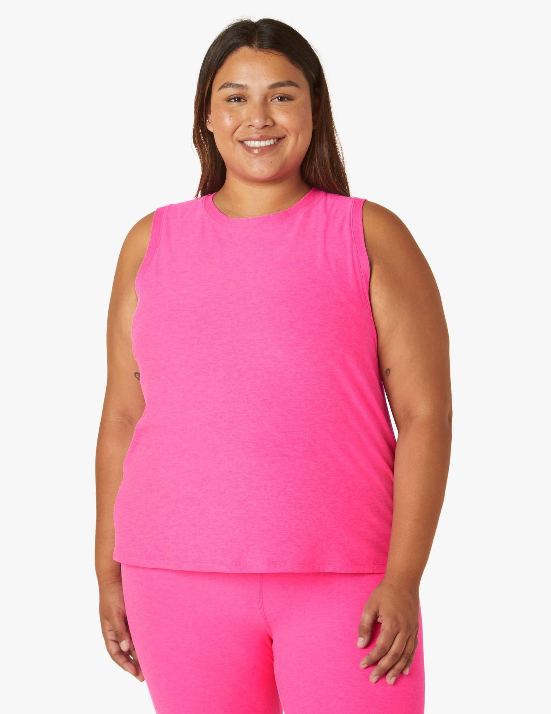 Featherweight Balanced Muscle Tank sold by Beyond Yoga