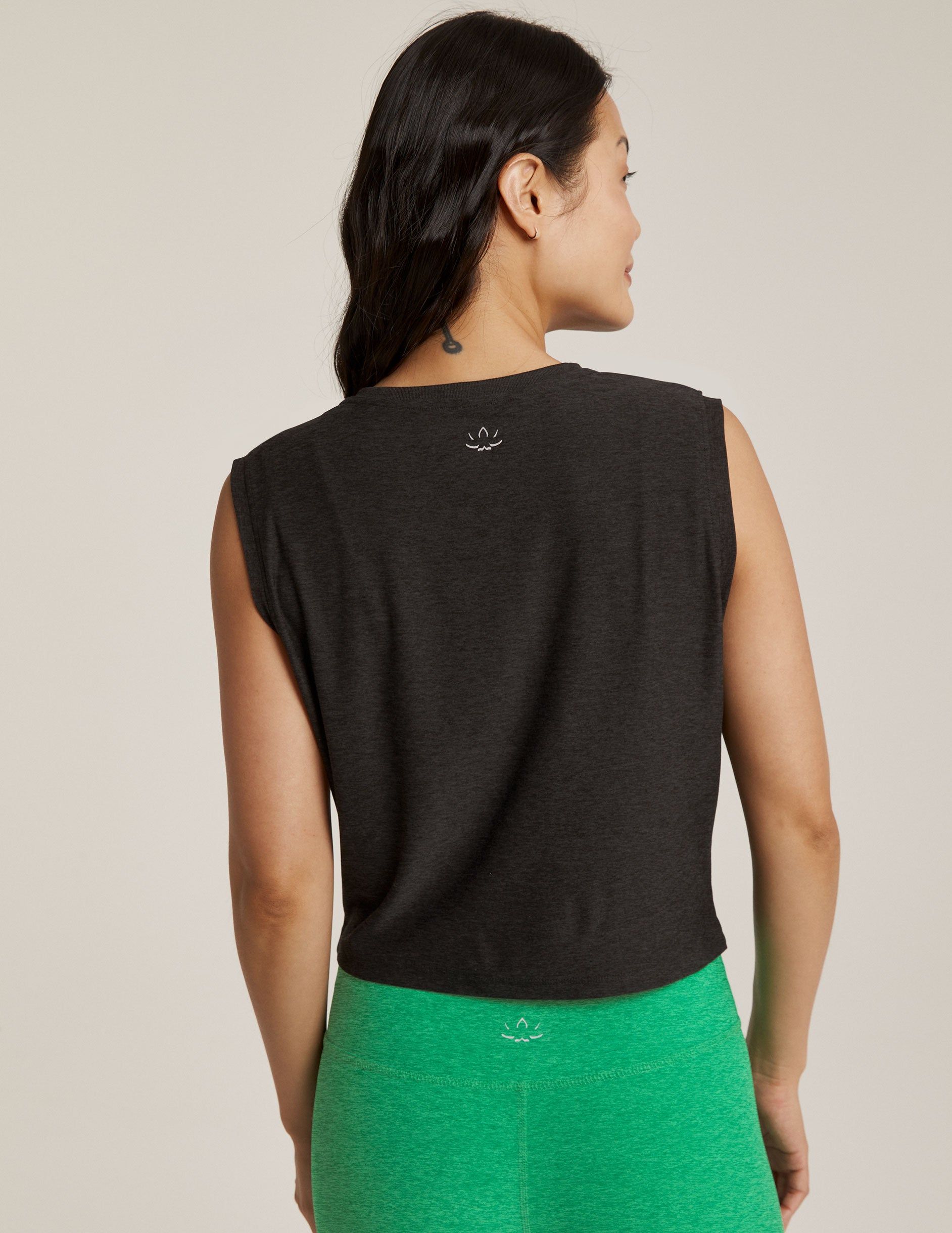 Featherweight High Tied Cropped Tank sold by Beyond Yoga product image thumbnail 3