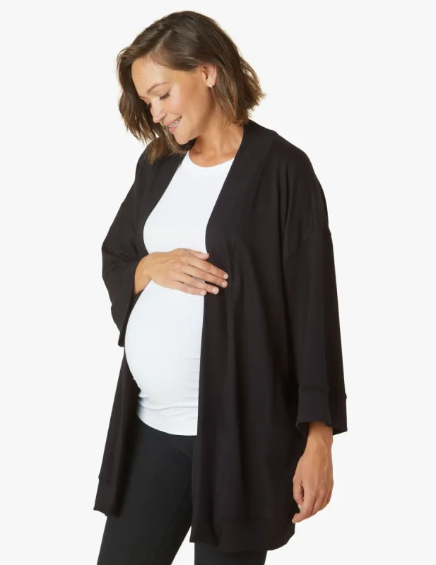 Open Mind Maternity Cardigan made by Beyond Yoga