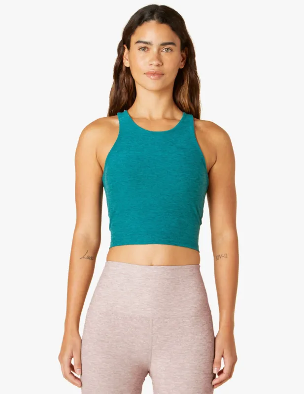 Spacedye Focus Cropped Tank sold by Beyond Yoga