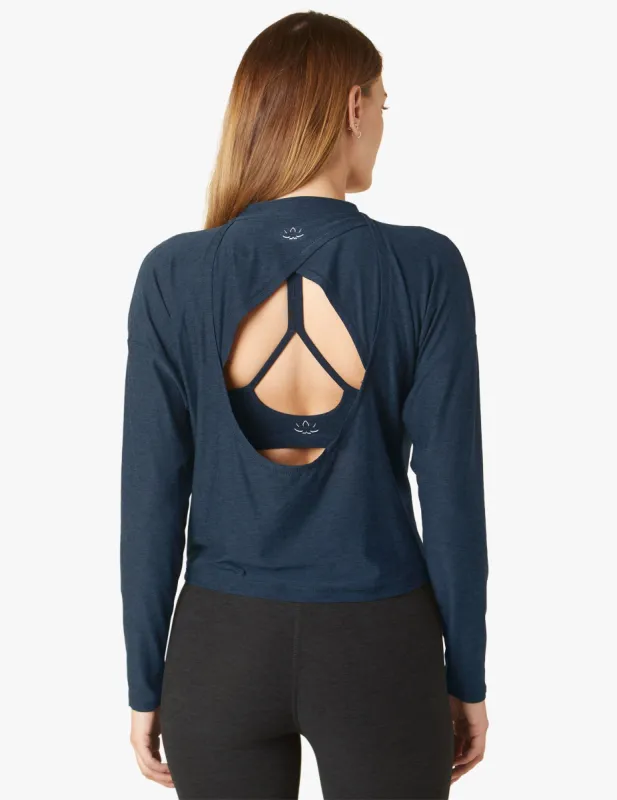 Featherweight Open Space Pullover sold by Beyond Yoga