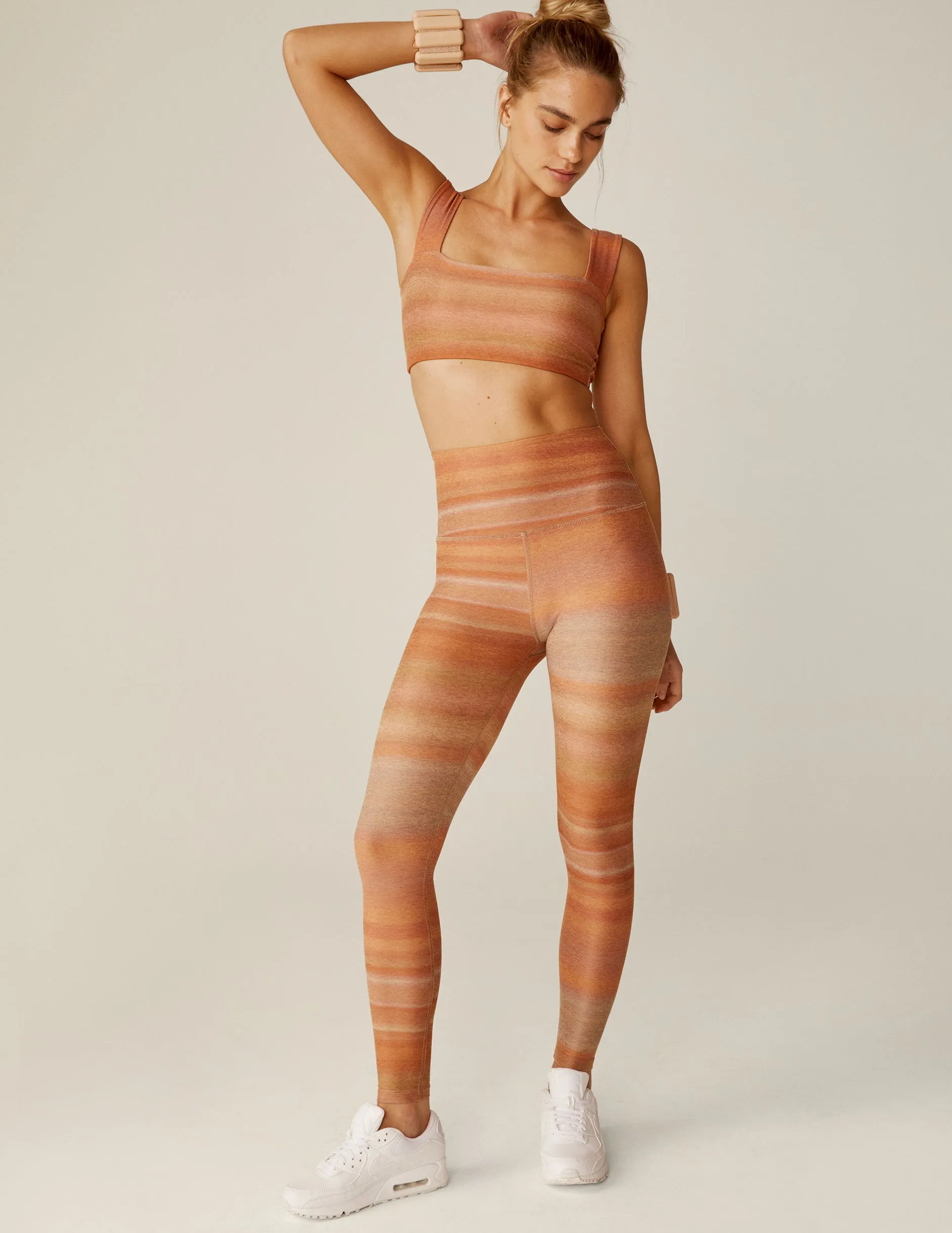 Ombre Stripe SoftMark Squared Bra sold by Beyond Yoga product image thumbnail 5