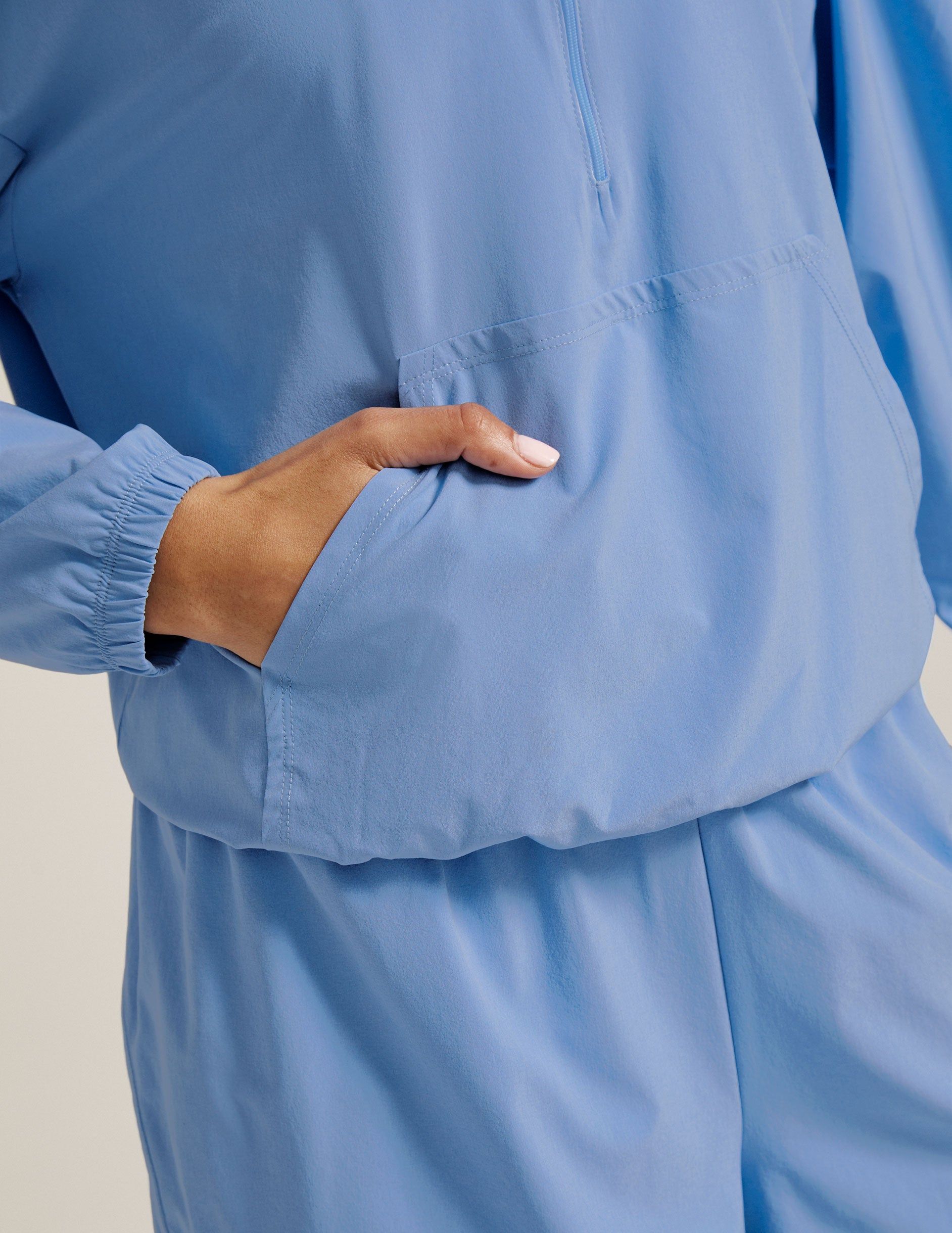 Stretch Woven In Stride Half Zip Pullover sold by Beyond Yoga product image thumbnail 4