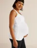 Featherweight Let It Grow Racerback Maternity Tank sold by Beyond Yoga
