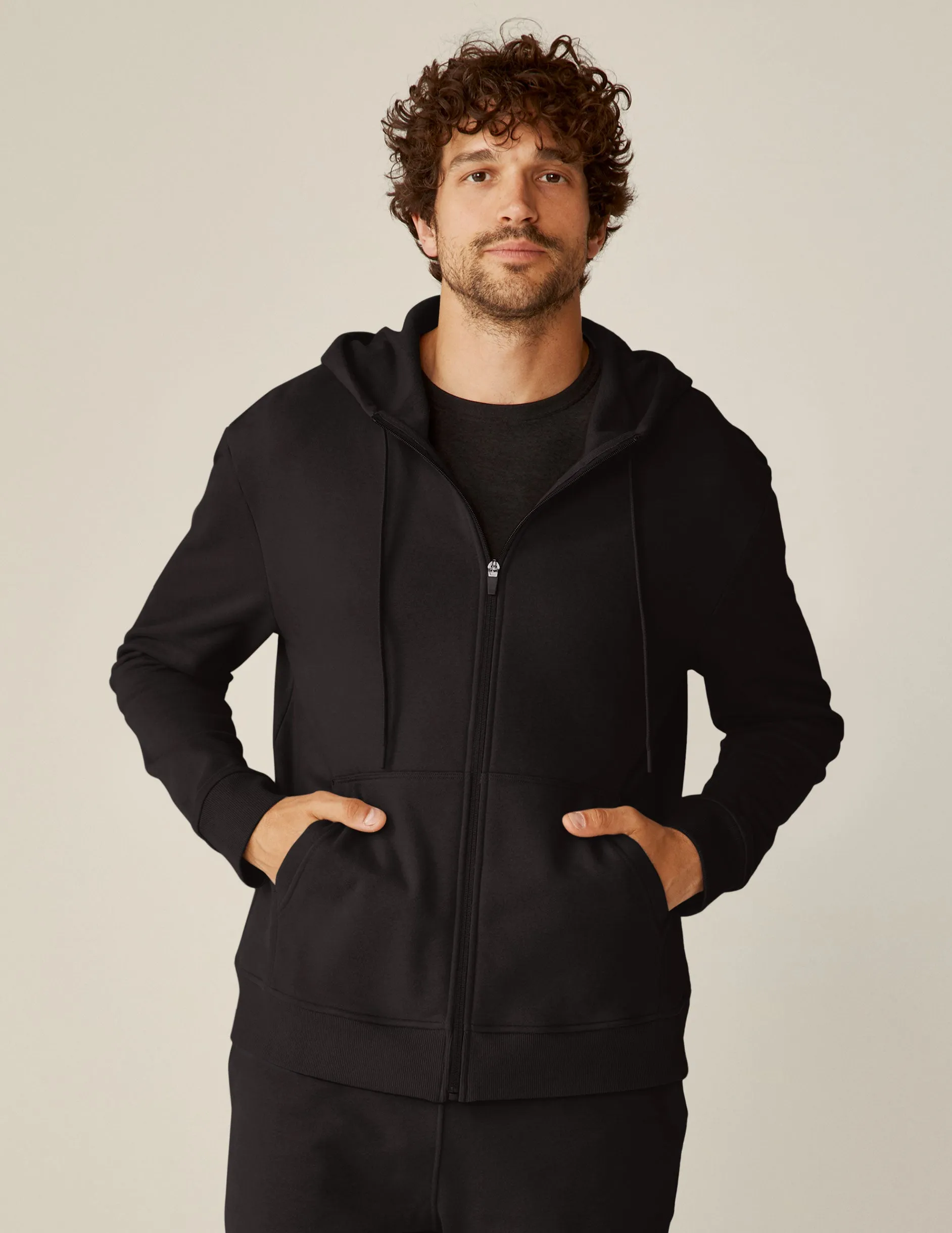 Every Body Men's Zip Front Hoodie sold by Beyond Yoga