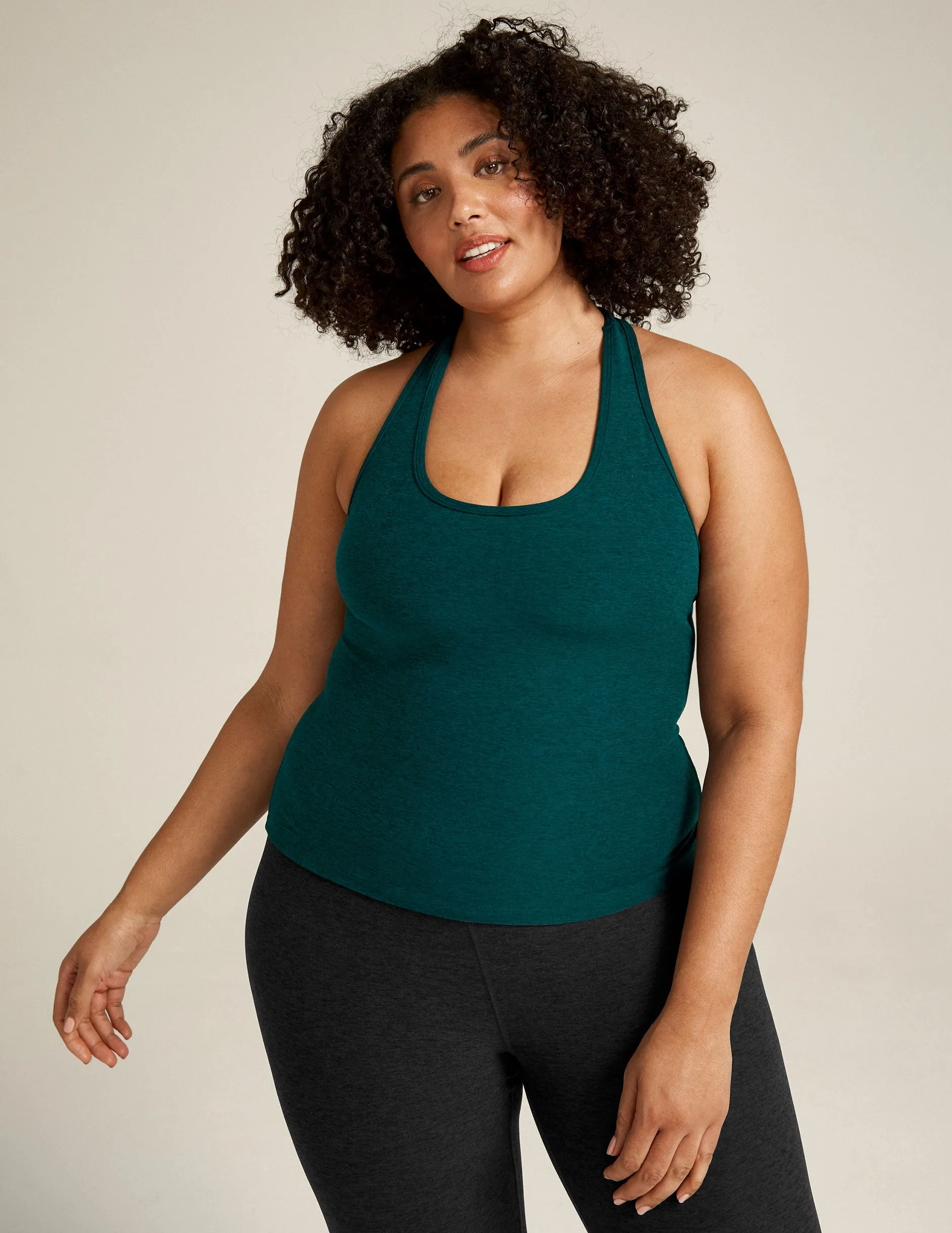 Spacedye Step Up Racerback Tank sold by Beyond Yoga